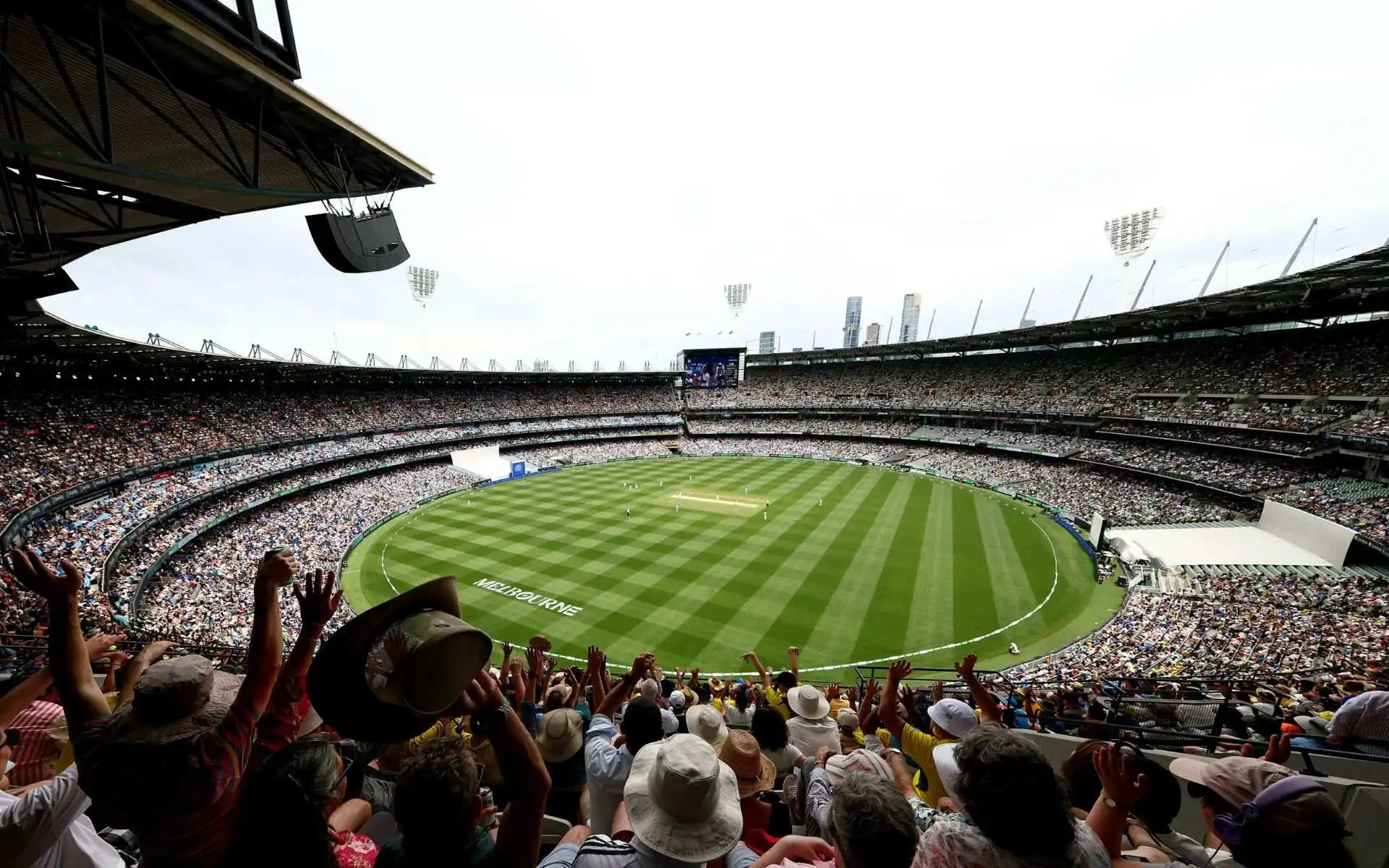 327/9 were scored on Day 2. [Source: @MCG/X]