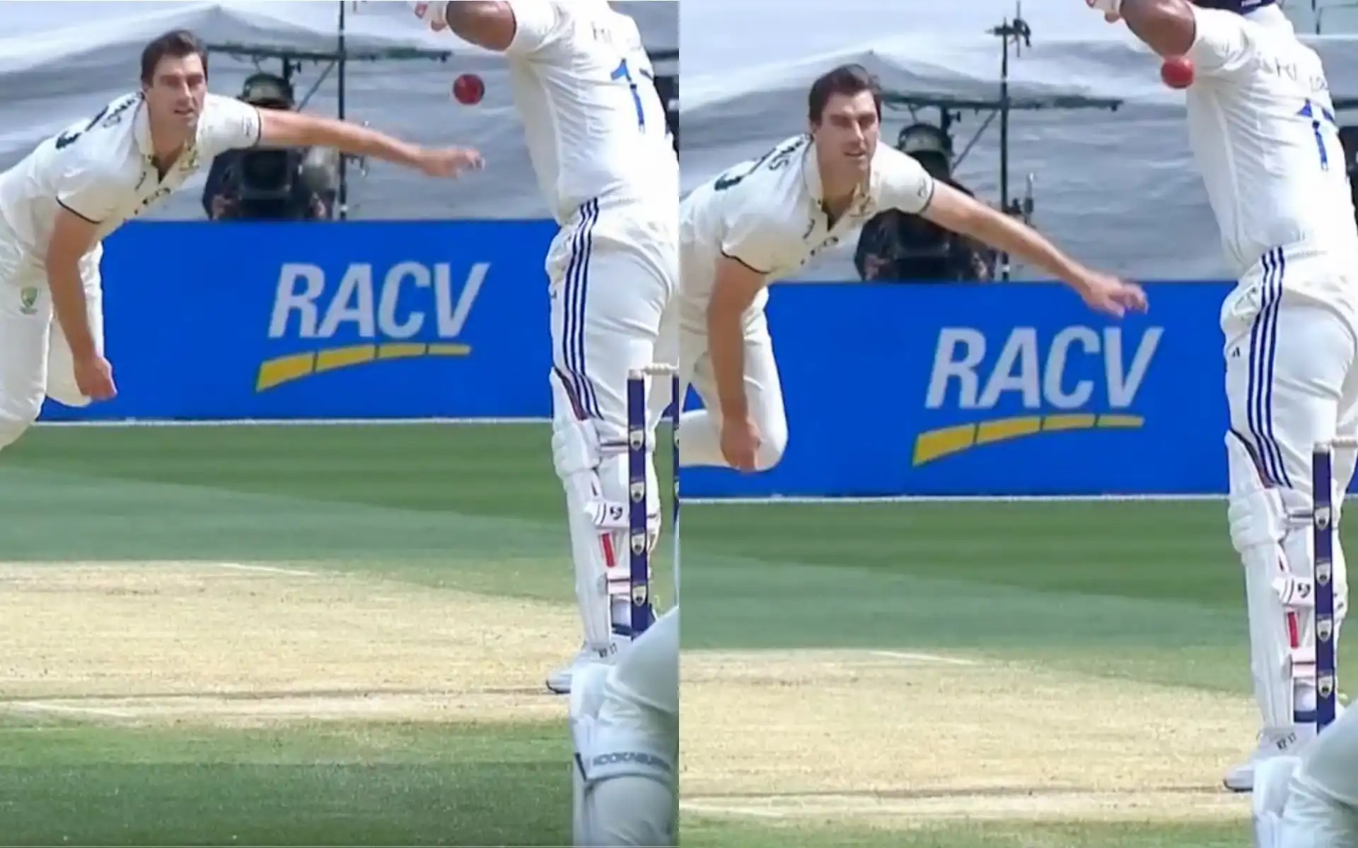 Pat Cummins committed a DRS blunder [Source: @gavaskar_theman/X]
