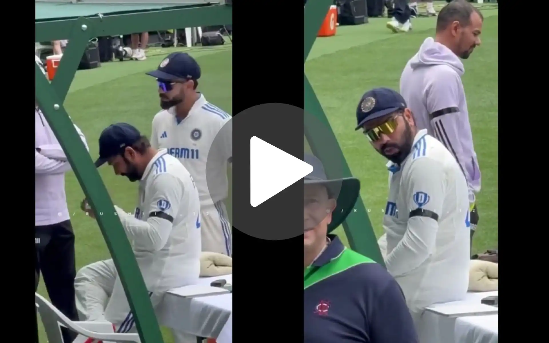 [Watch] Rohit Sharma Caught Upset On Camera In Front Of Virat Kohli During Boxing Day Test
