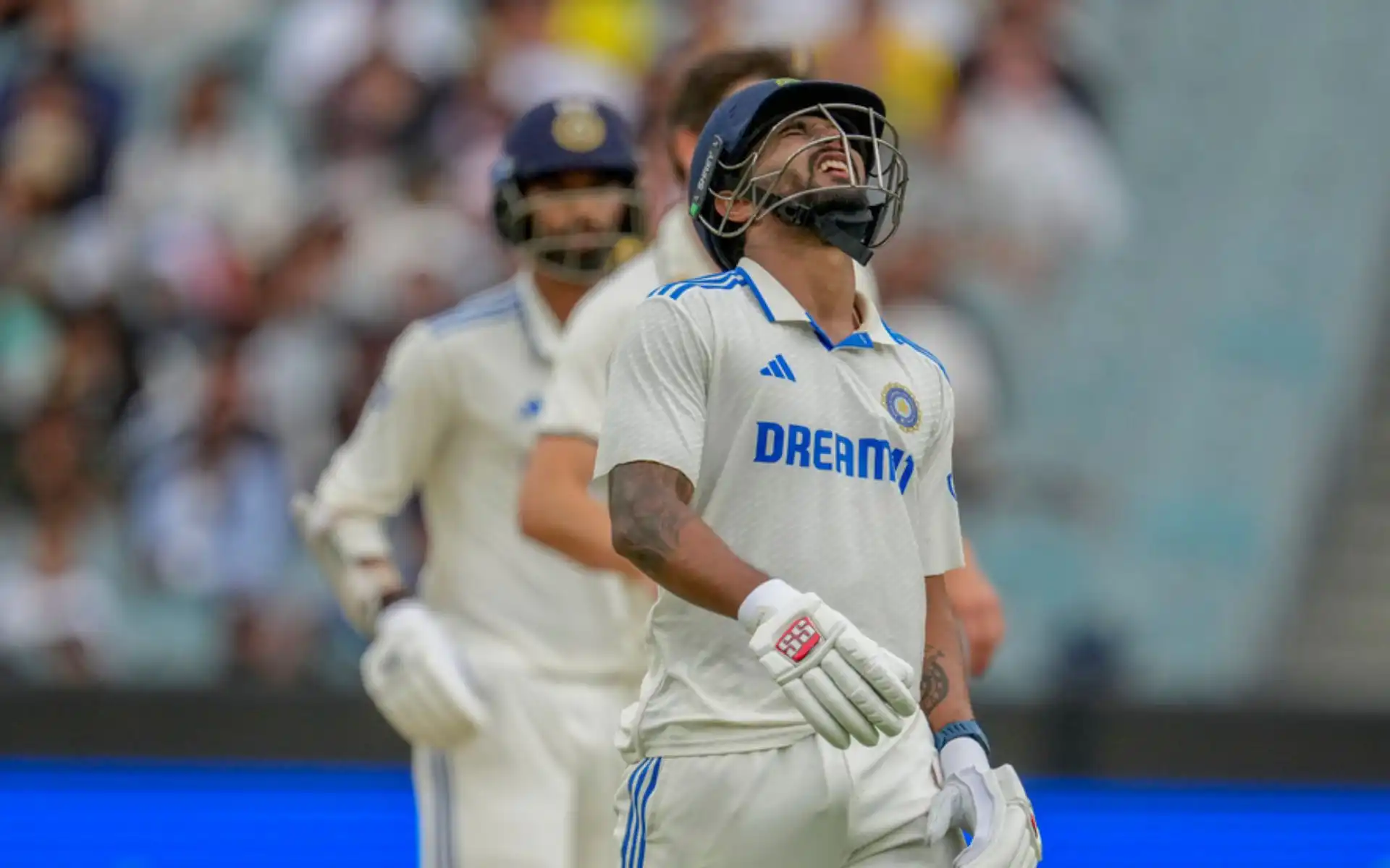 Nitish Reddy against Australia [Source: AP]