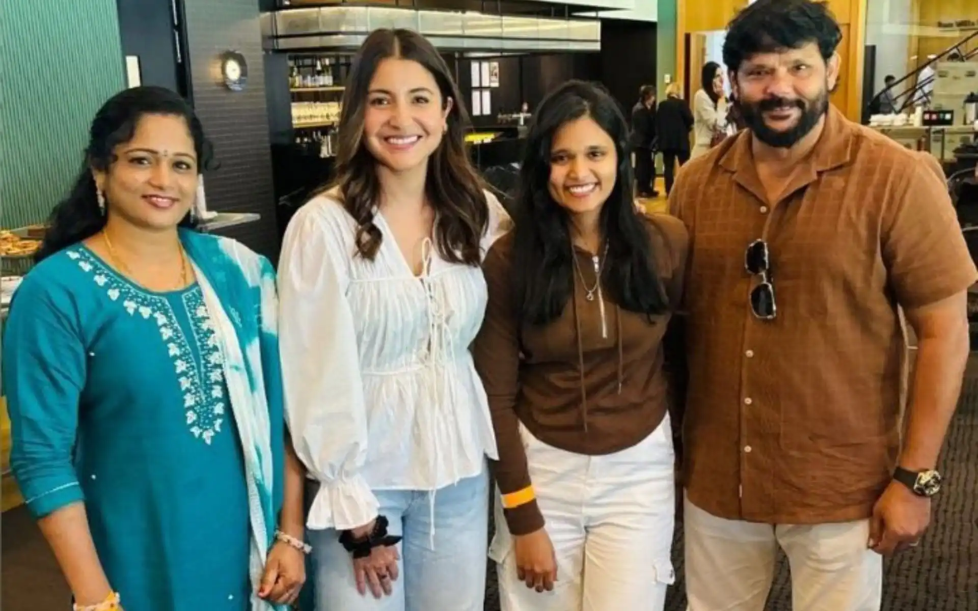 Virat Kohli's Wife Anushka Sharma Warmly Greets Nitish Reddy's Family At MCG