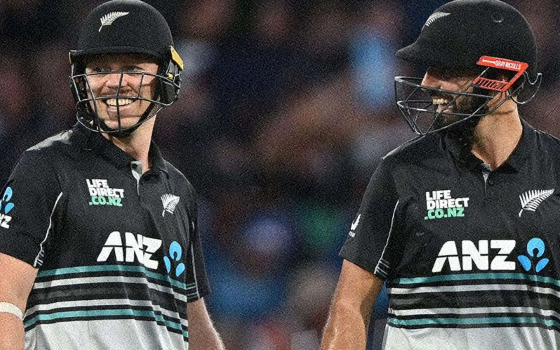Michael Bracewell and Daryl Mitchell [Source: @BLACKCAPS/x]