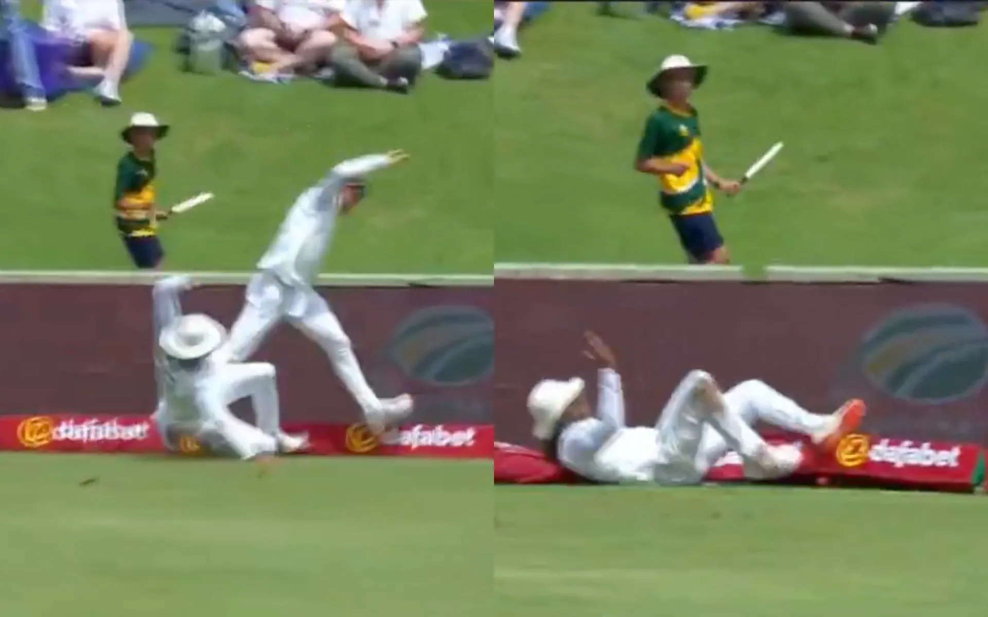 Nasty Collission- (Source:@ScreenGrab)
