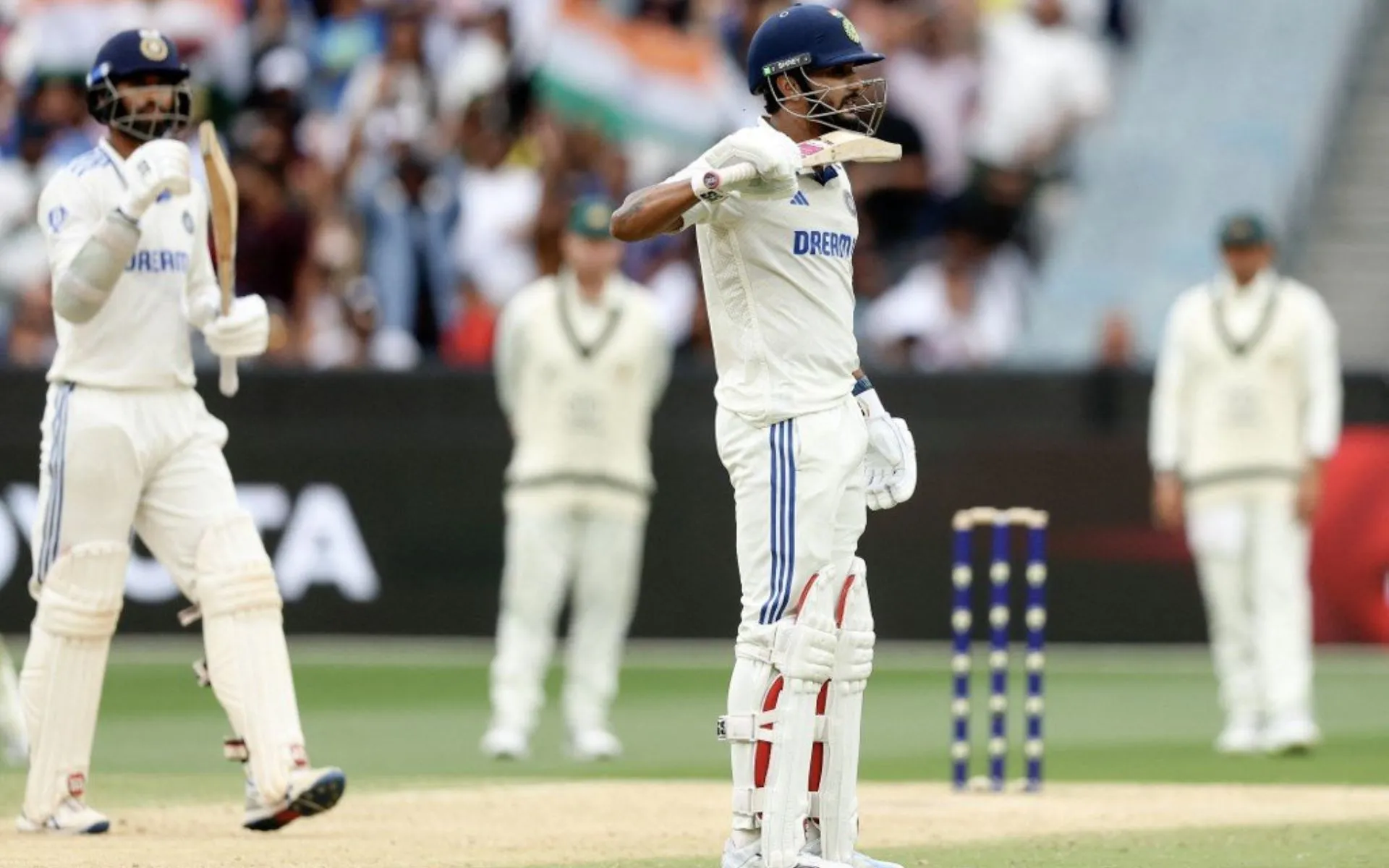 India vs Australia Fourth Test (Source: @amorim_reddevil/x.com)