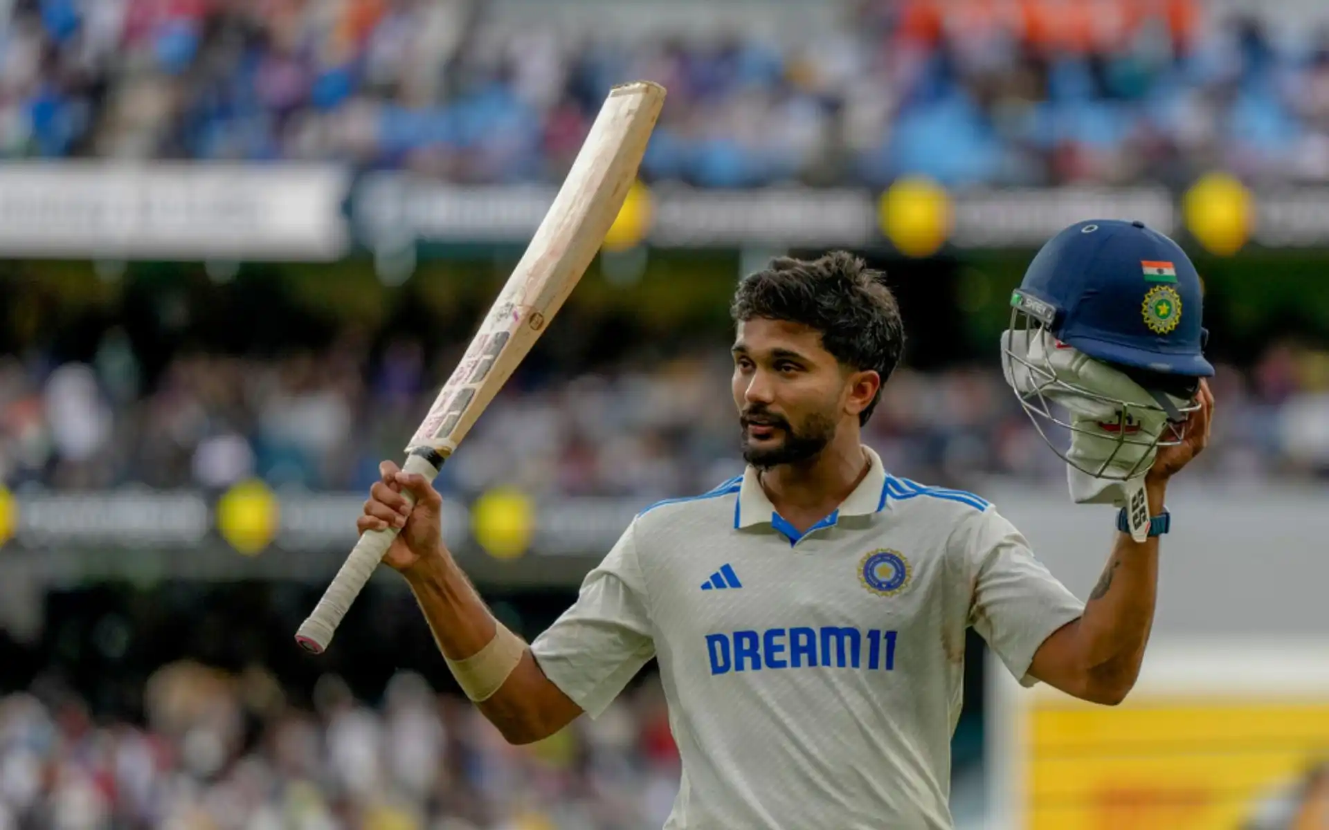 Nitish Reddy in fourth Test [Source: AP Photos]