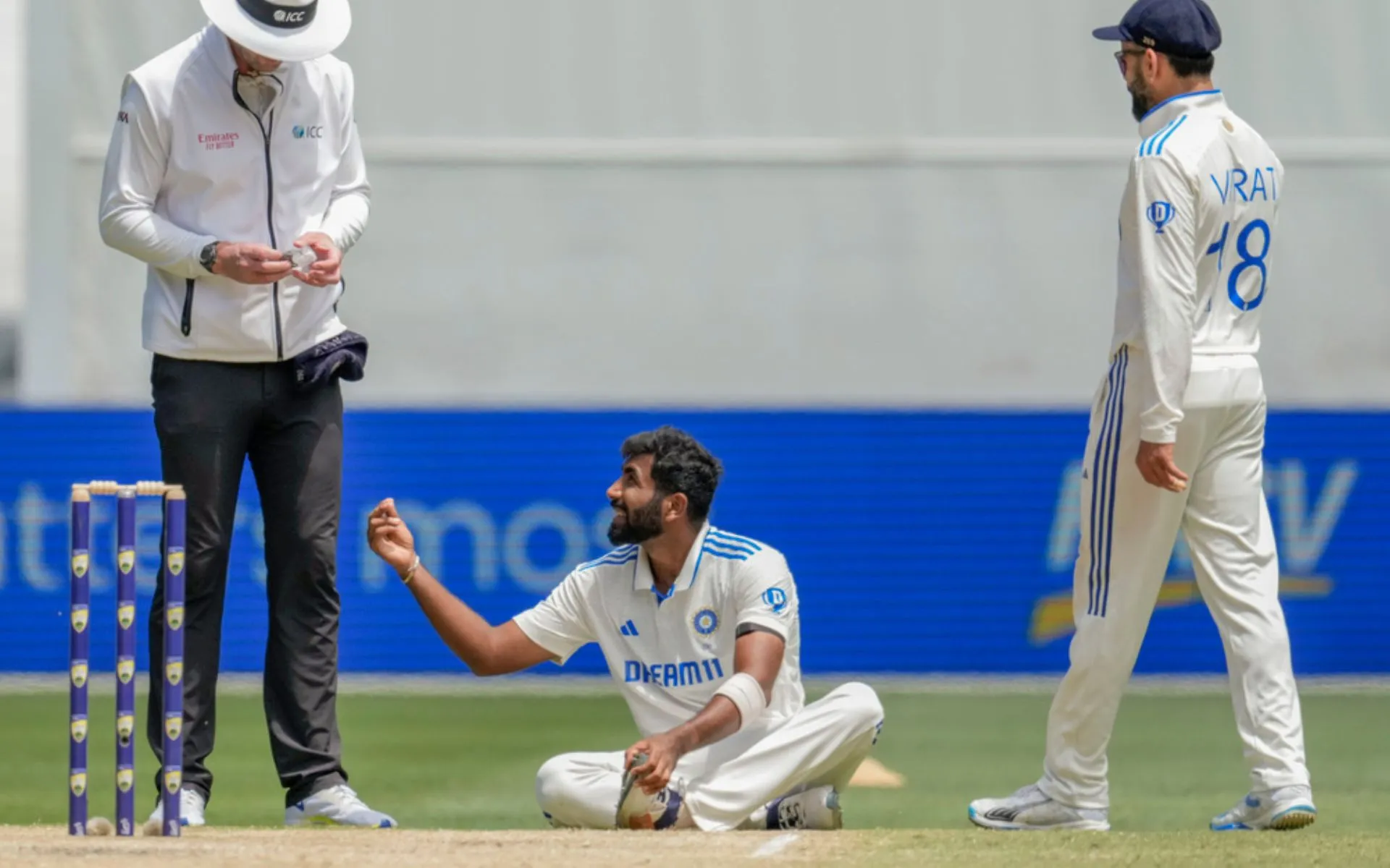 Jasprit Bumrah during the fourth Test at MCG [Source: AP Photos]