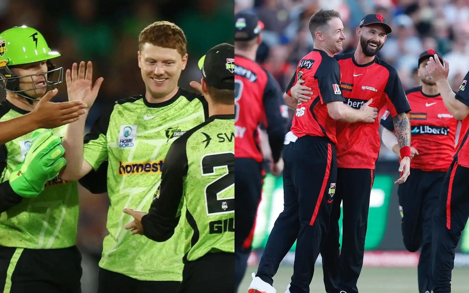THU vs REN, BBL 2024-25: Dream11 Prediction for Match 16 [Source: @RenegadesBBL, @ThunderBBL/x.com]