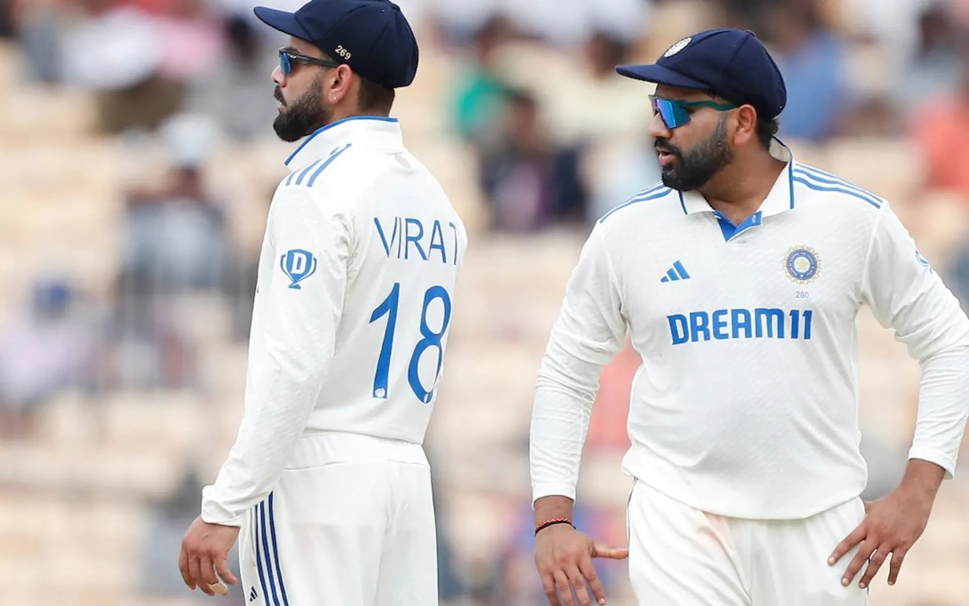 Virat Kohli and Rohit Sharma [Source: @CHIYANAKASH_07/x]