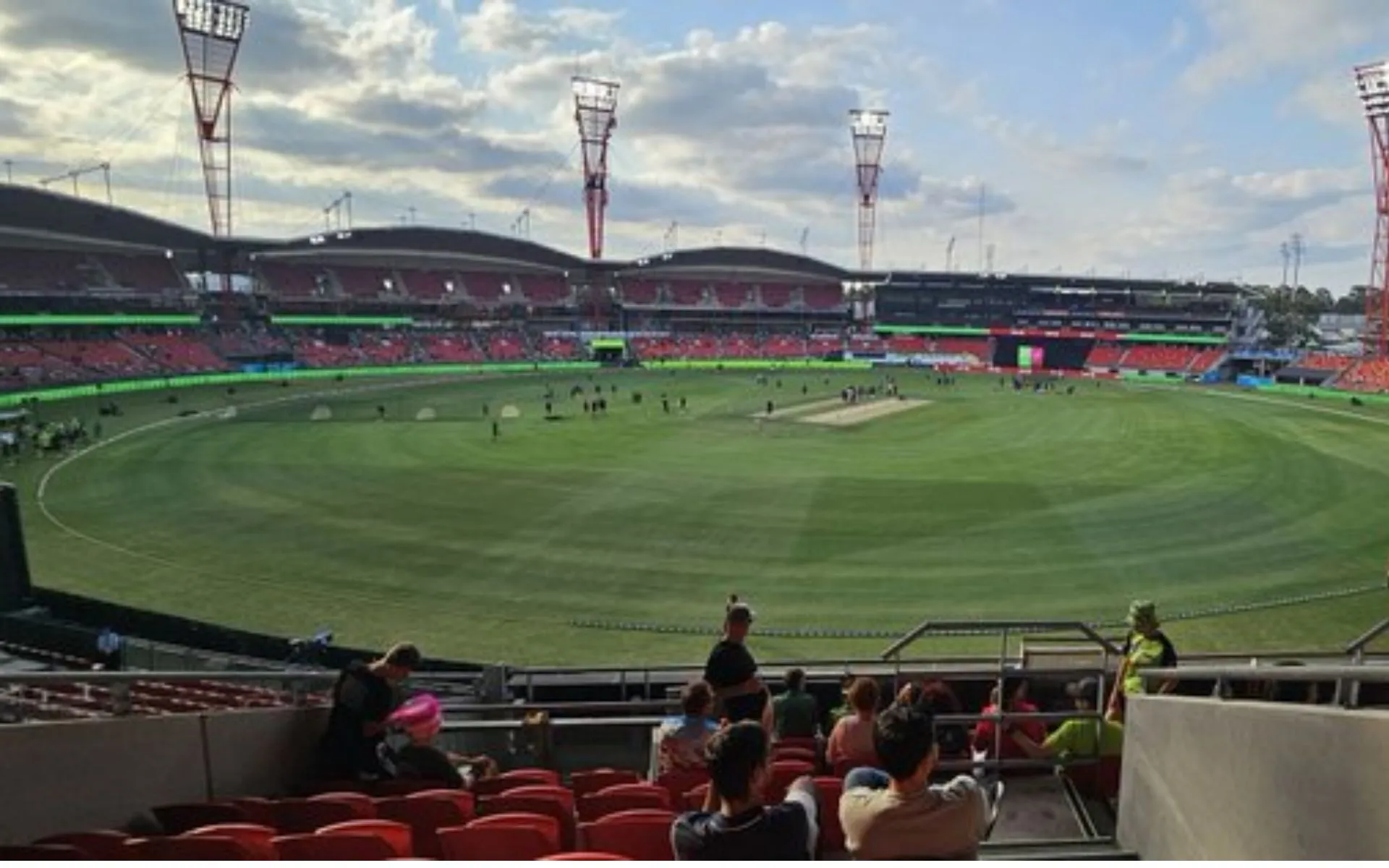 Sydney Showground Stadium Pitch Report [Source: @WSCupCricket/x.com]