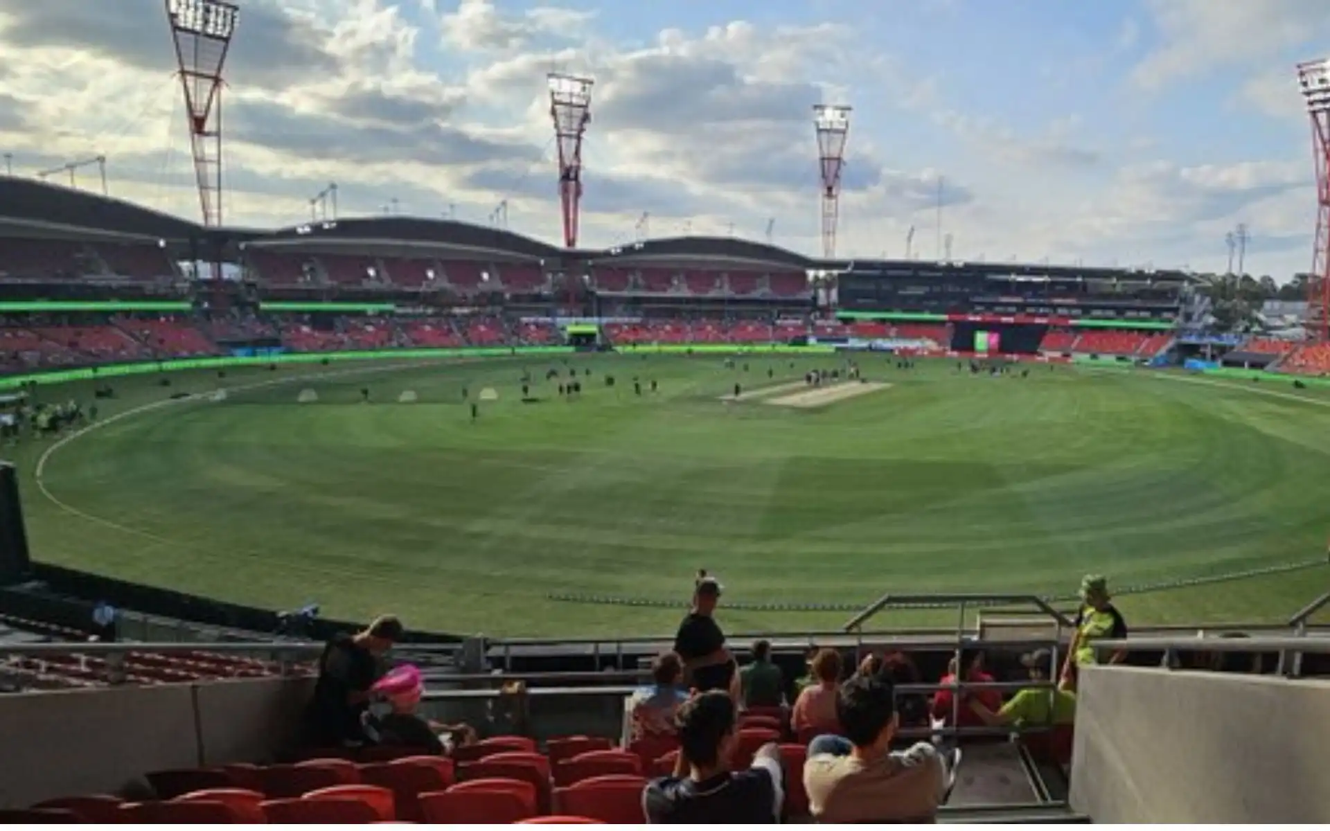 Sydney Showground Stadium Pitch Report [Source: @WSCupCricket/x.com]
