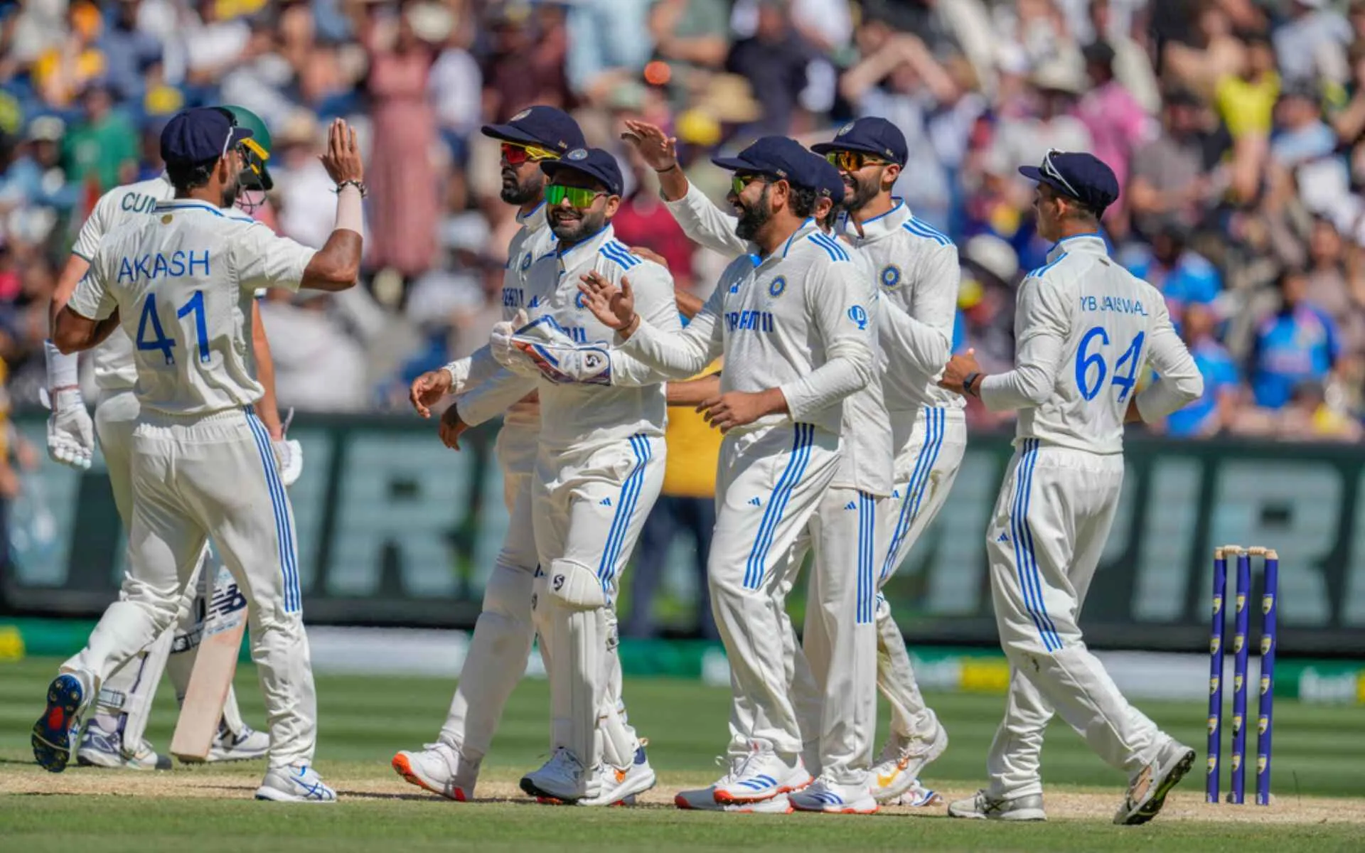 India vs Australia day 4 of the Boxing Day Test (Source:@AP)