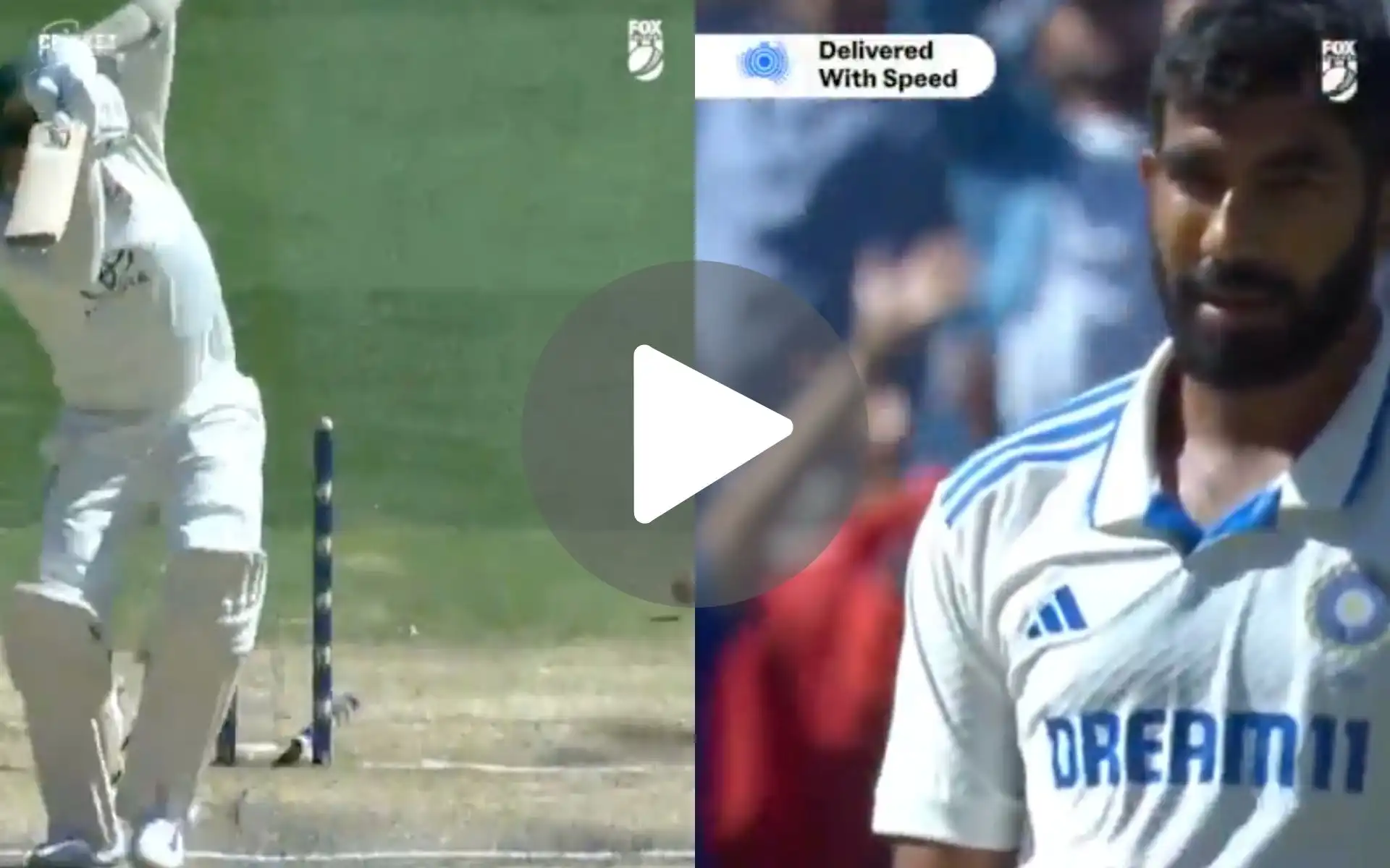 [Watch] Jasprit Bumrah Gives Death Stare After Uprooting Middle Stump To Complete Fifer