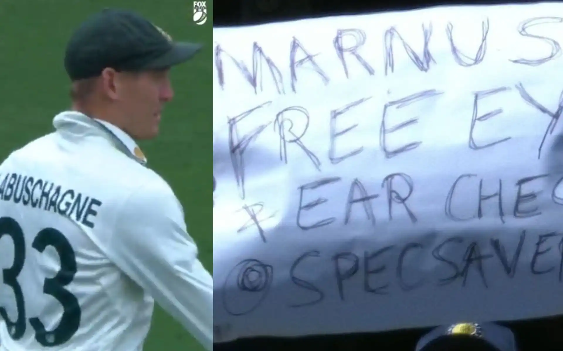Marnus Labuschagne trolled at MCG [Source: @CricketFeedIn/X.com]