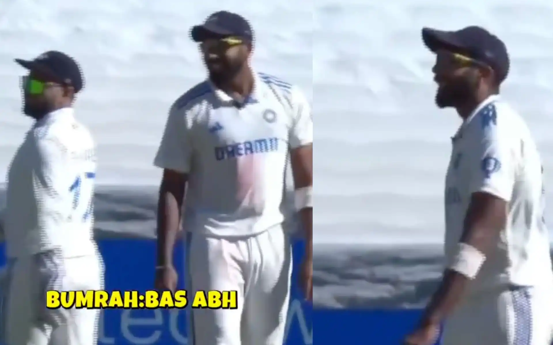 Jasprit Bumrah Responds to Rohit (Source: @shivammm_/X.com)
