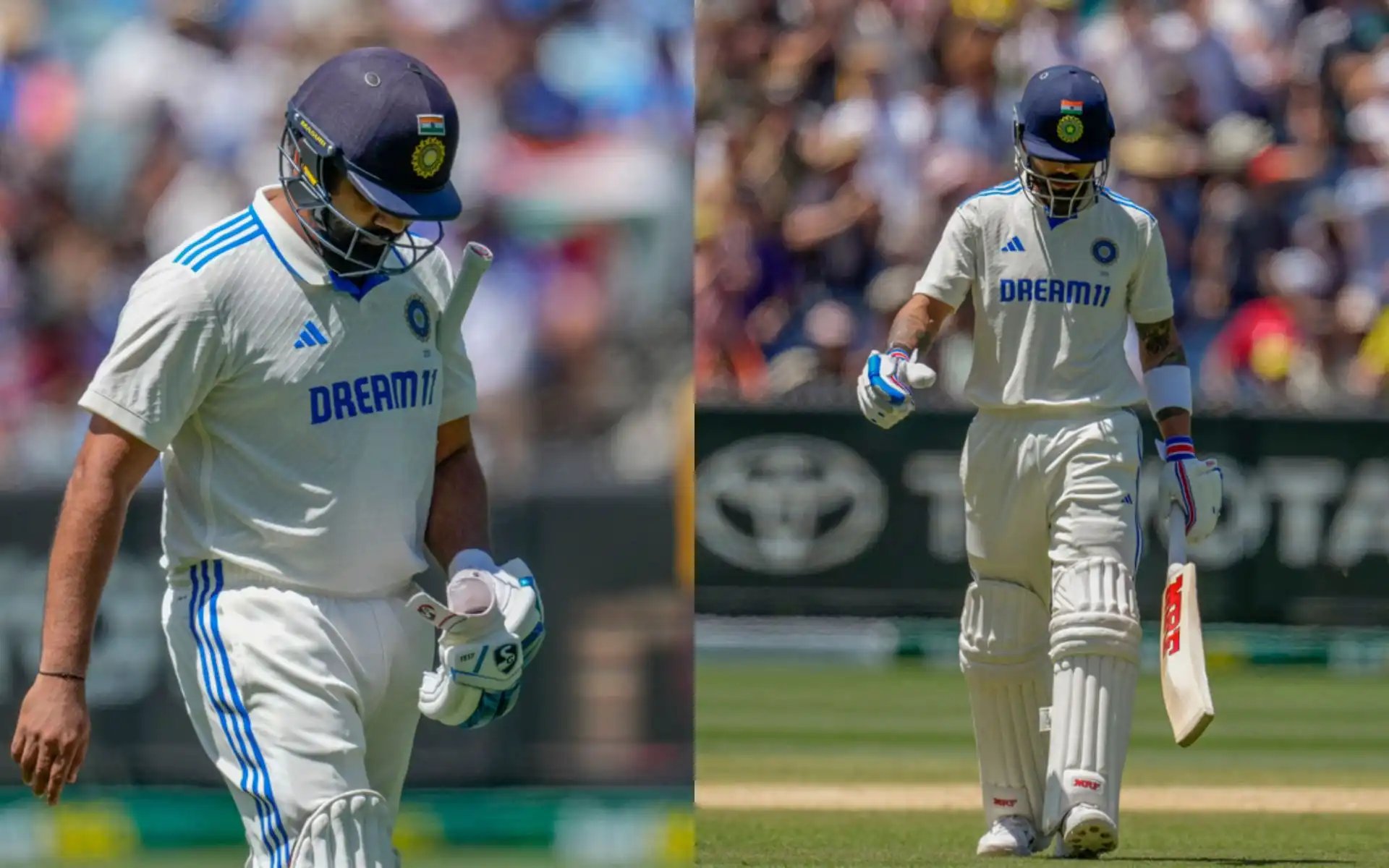 Rohit and Kohli failed again in a run chase [Source: AP]