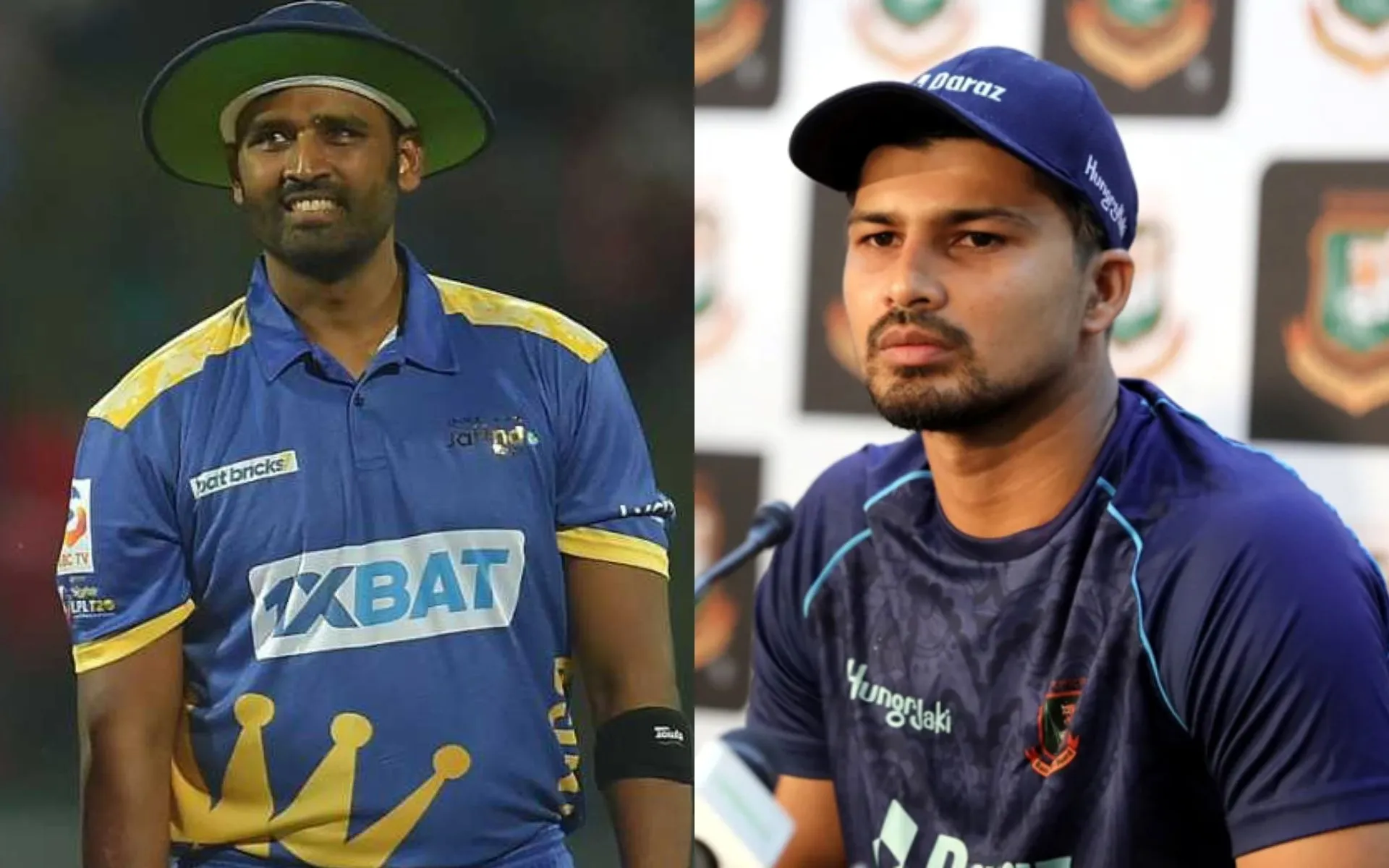 Captains Of Rangpur Riders and Dhaka Capitals (Source: @raisul_rifat88/x.com, @ErSaif14/x.com)