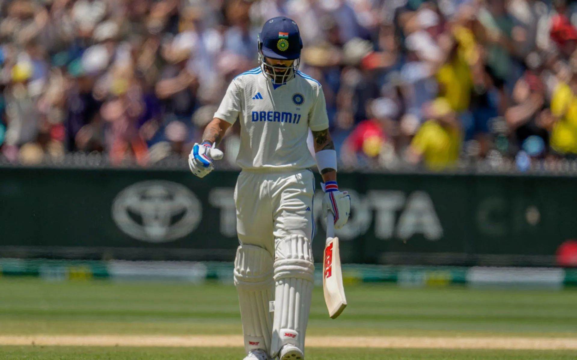 Virat Kohli is on the firing line after another failure in MCG [Source: AP]