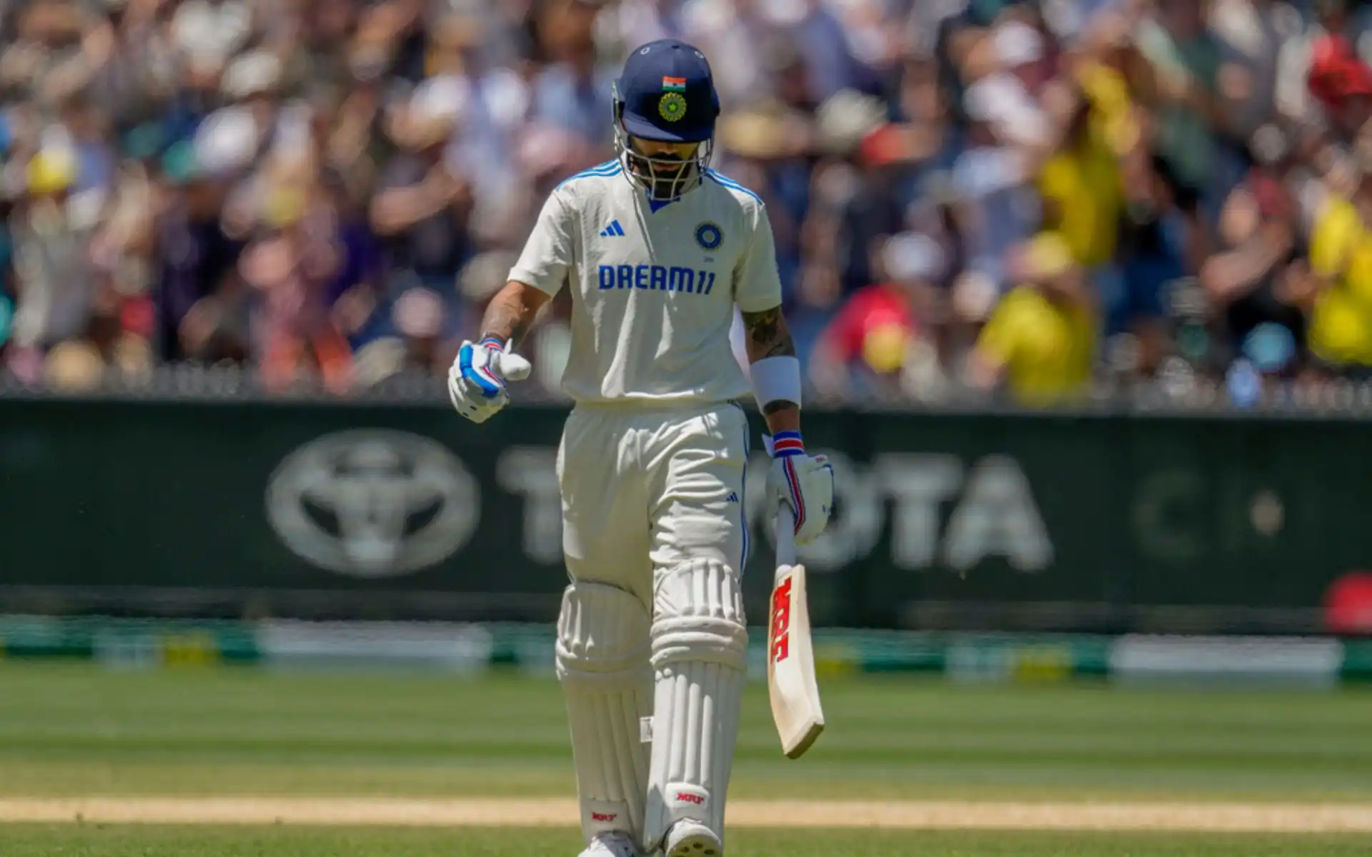 Virat Kohli is on the firing line after another failure in MCG [Source: AP]