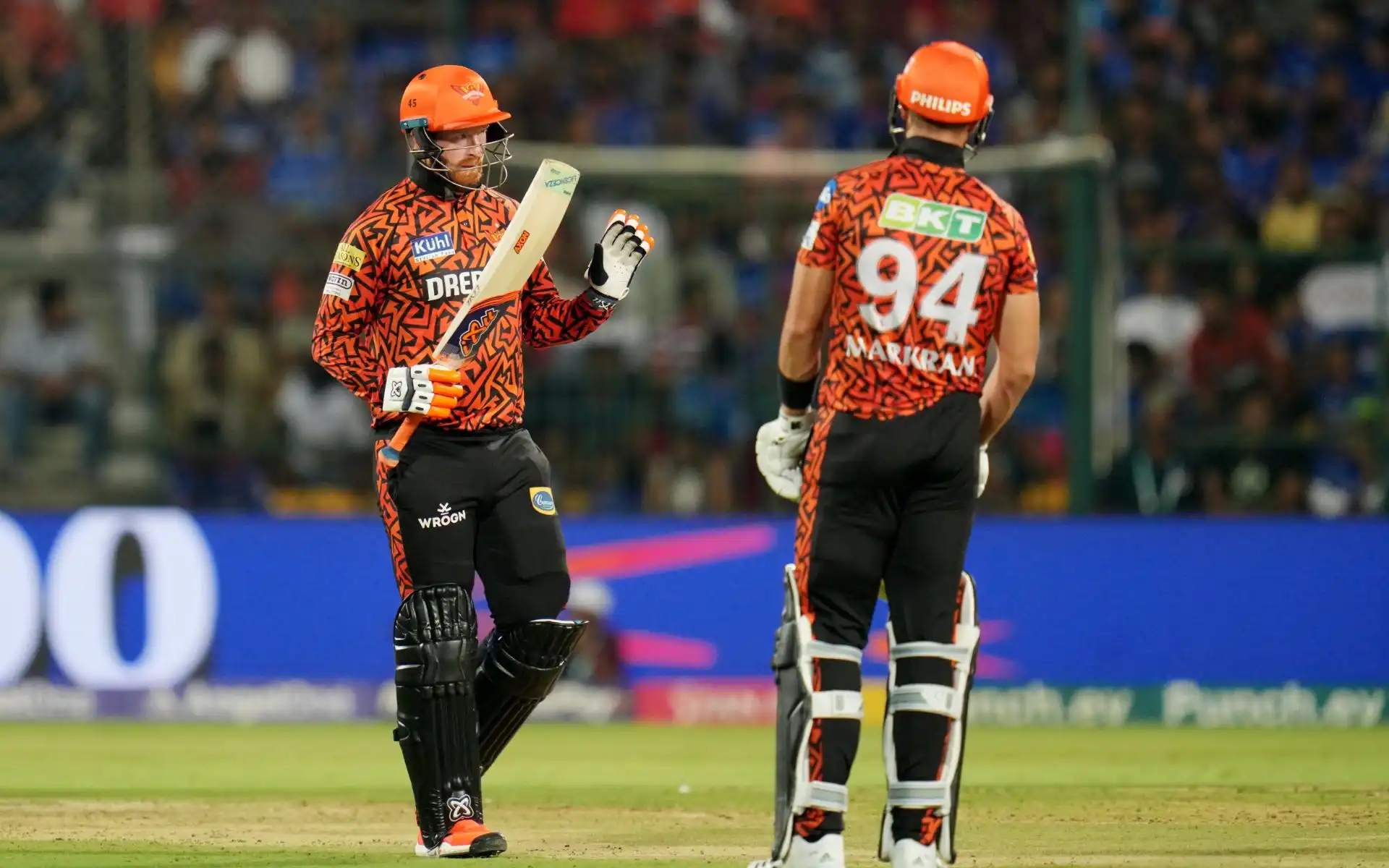Sunrisers Hyderabad Put On A Record Breaking Total of 287 Runs In IPL 2024 (@mufaddal_vohra/x.com)