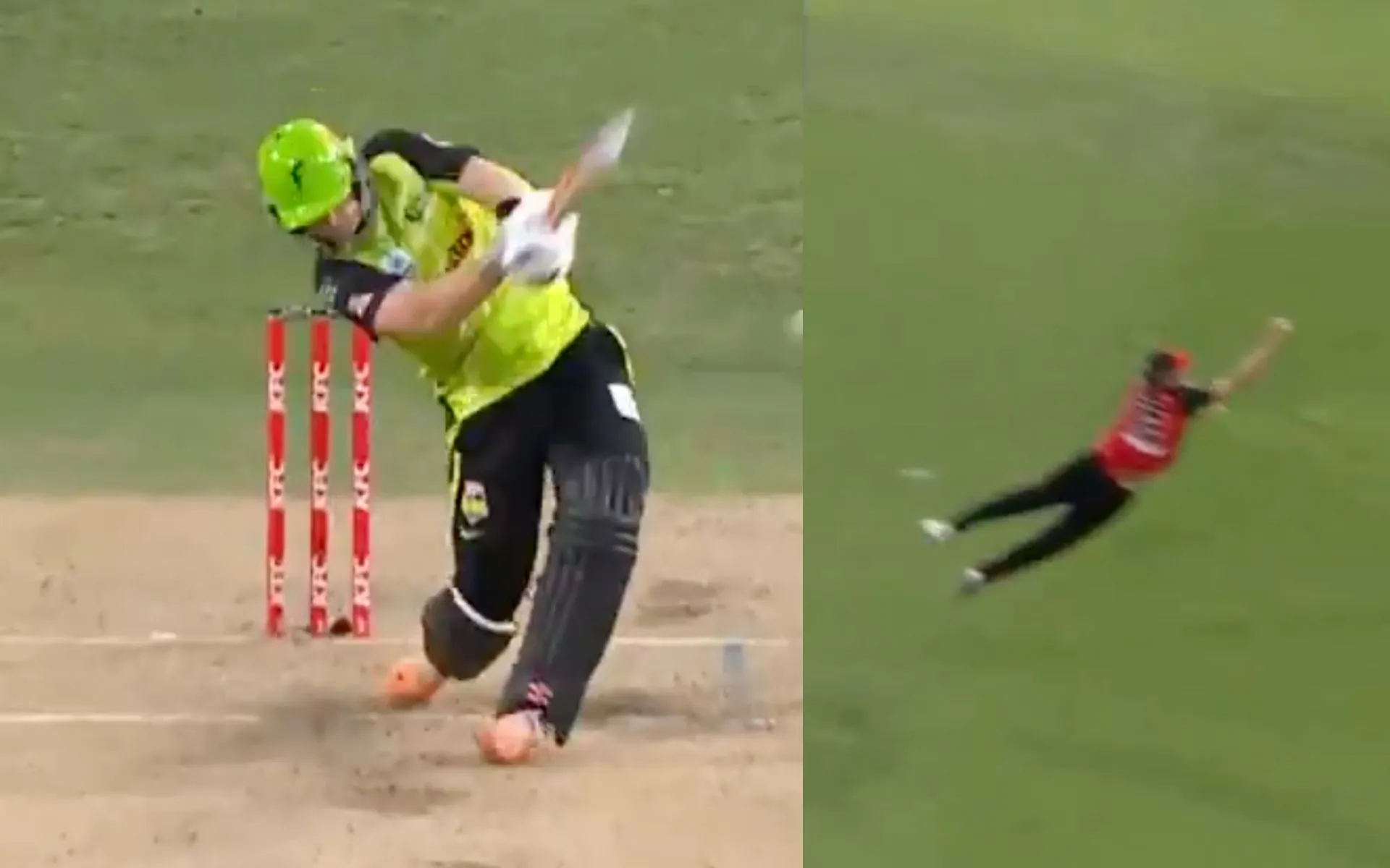 Will Sutherland grabbed a stunning catch (Source: @BBL/X.com)