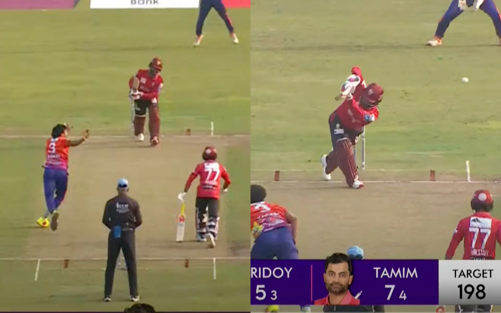 Tamim Iqbal departs for mere seven runs (Source:@BPL, ScreenGrab)