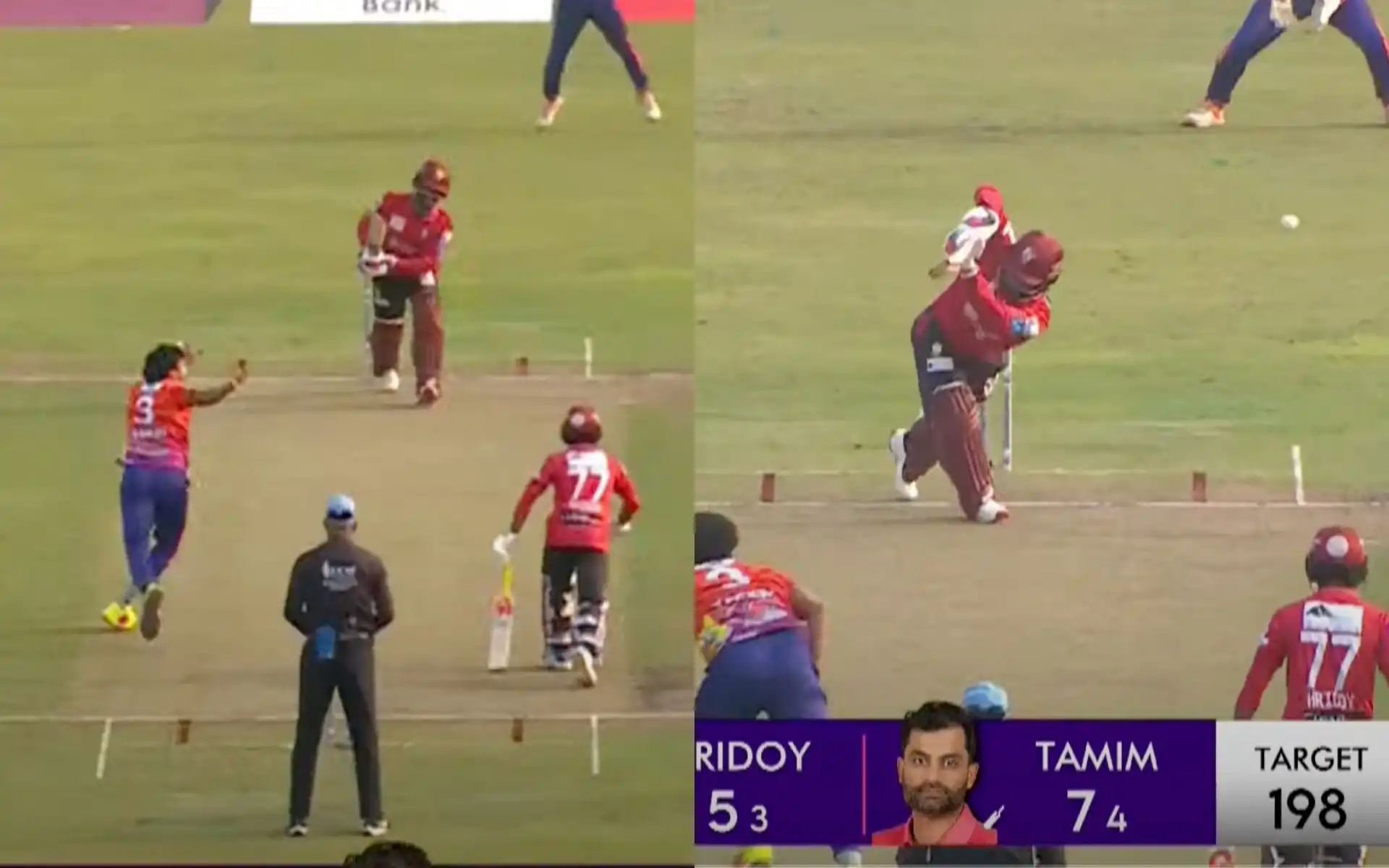 Tamim Iqbal departs for mere seven runs (Source:@BPL, ScreenGrab)