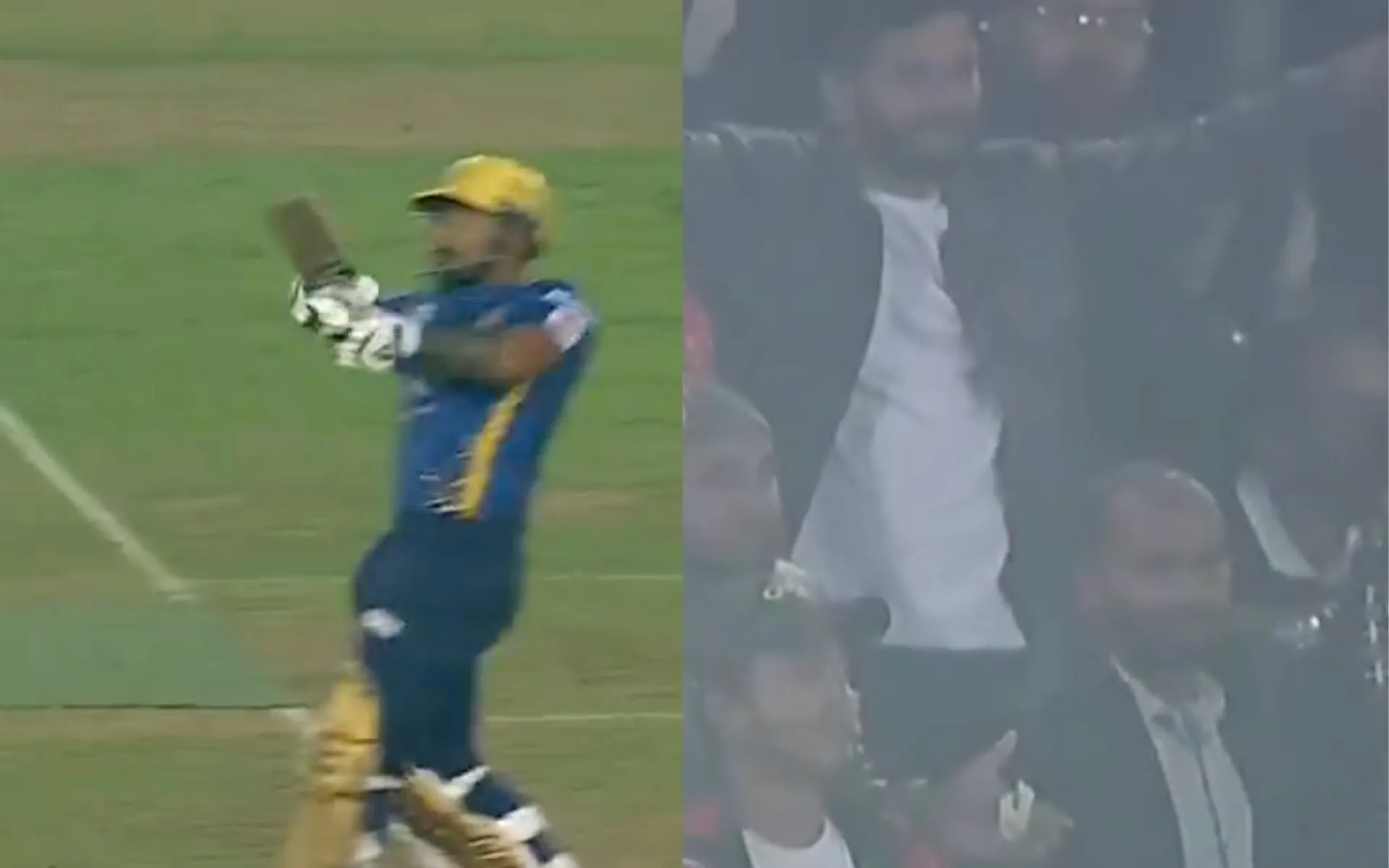 Litton Das smacks colossal six [Source: @gavaskar_theman/X.Com]
