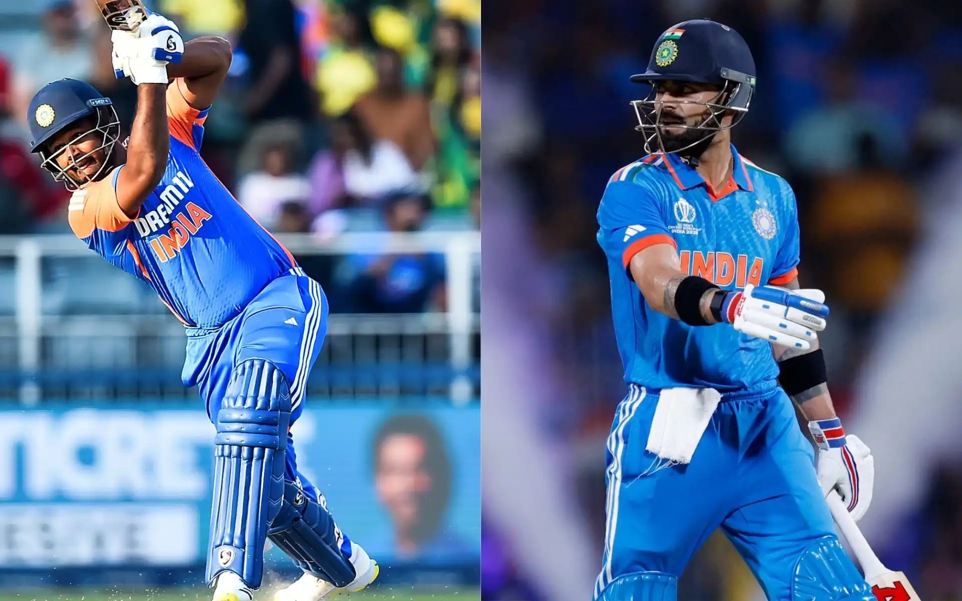 Samson in, Kohli out of OC's T20I team of the year [Source: @kaustats, @indiantweetrian/X]