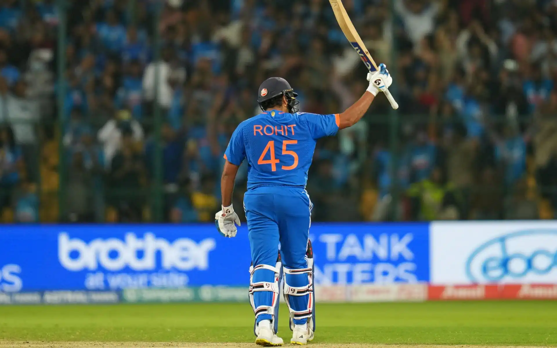 Rohit Sharma 121* vs Afghanistan, Bengaluru [Source: @BCCI/x]