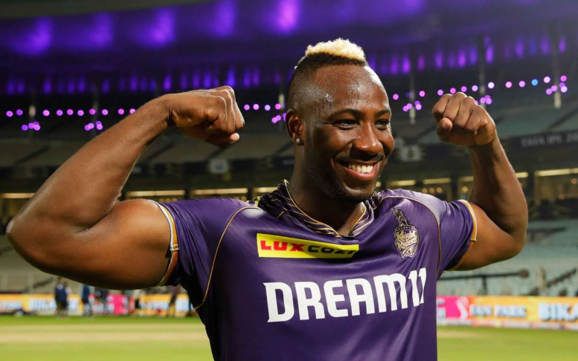 Andre Russell won five Player of the Match awards in 2024. [Source: @KRxtra/X]