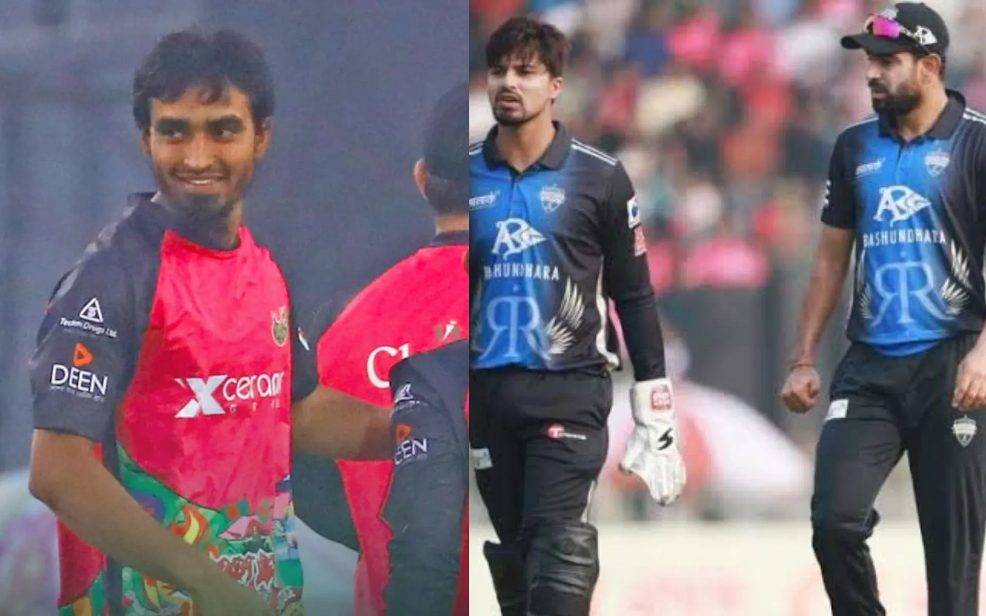Rangpur Riders and Sylhet Strikers in BPL 2024 (Source:@Cricfrenzylive,x.com)
