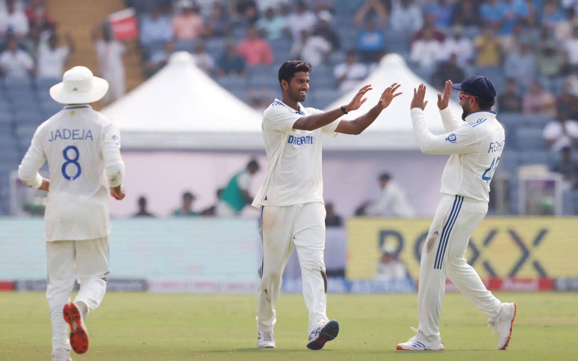 1. Washington Sundar's 7/59 vs New Zealand, Pune [Source: @RJ71347659/X.com]