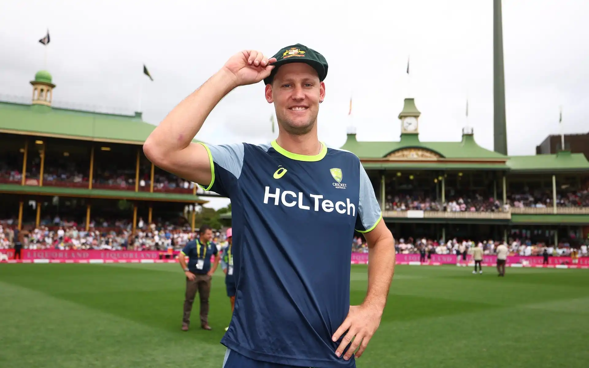 Beau Webster replaces Mitchell Marsh for Sydney Test [Source: @crickettas/X.com]