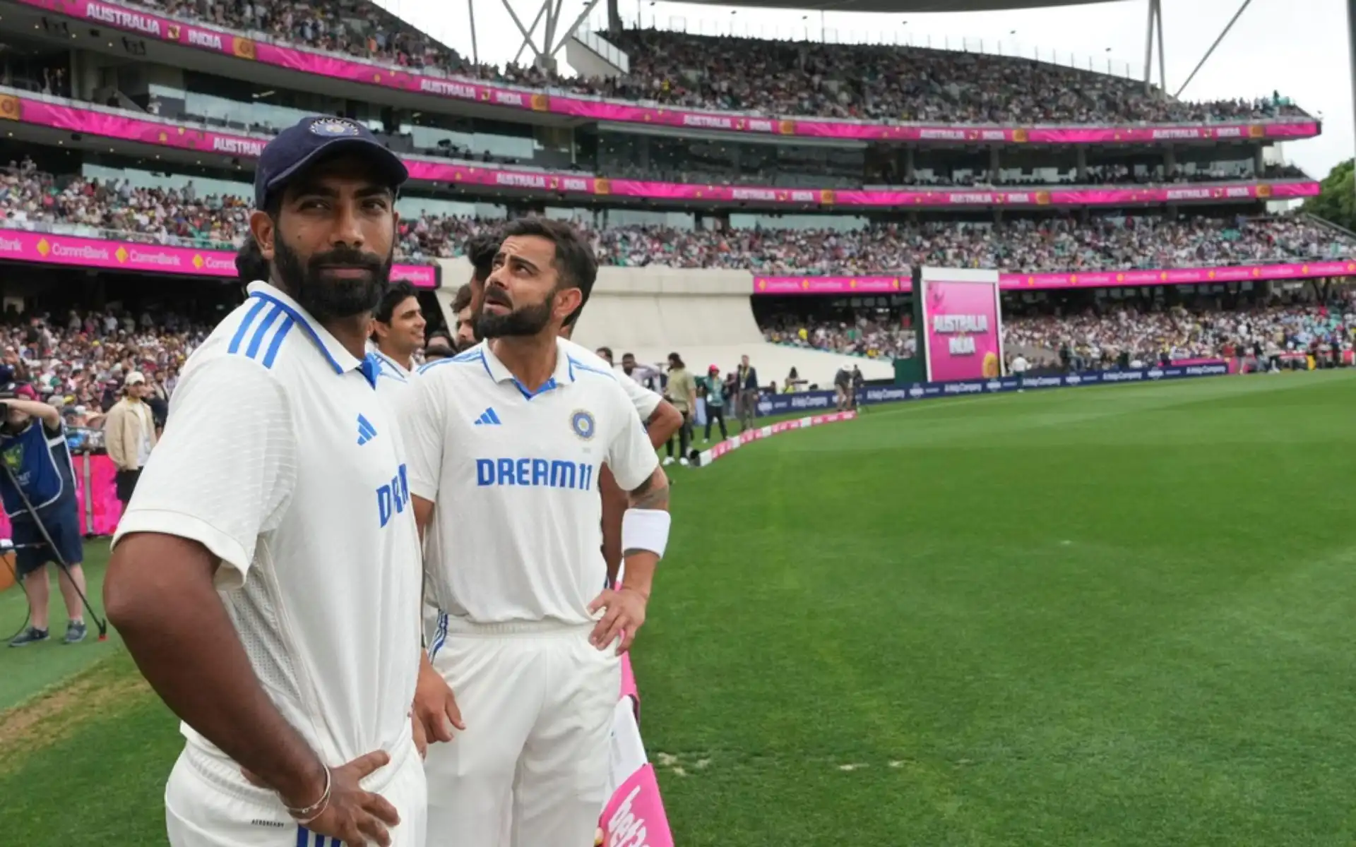 Jasprit Bumrah and Virat Kohli for the fifth Test [Source: AP Photos]