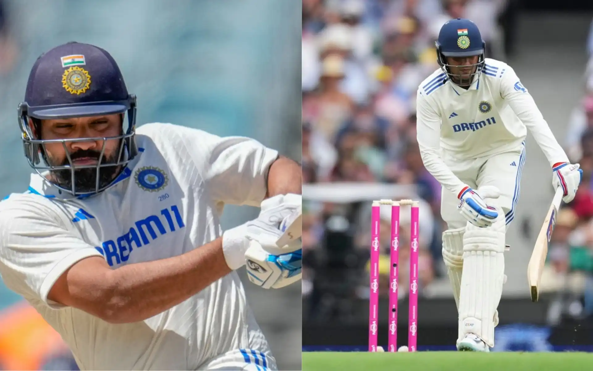 Rohit Sharma and Shubman Gill during BGT 2024-25 (Source: AP Photos)