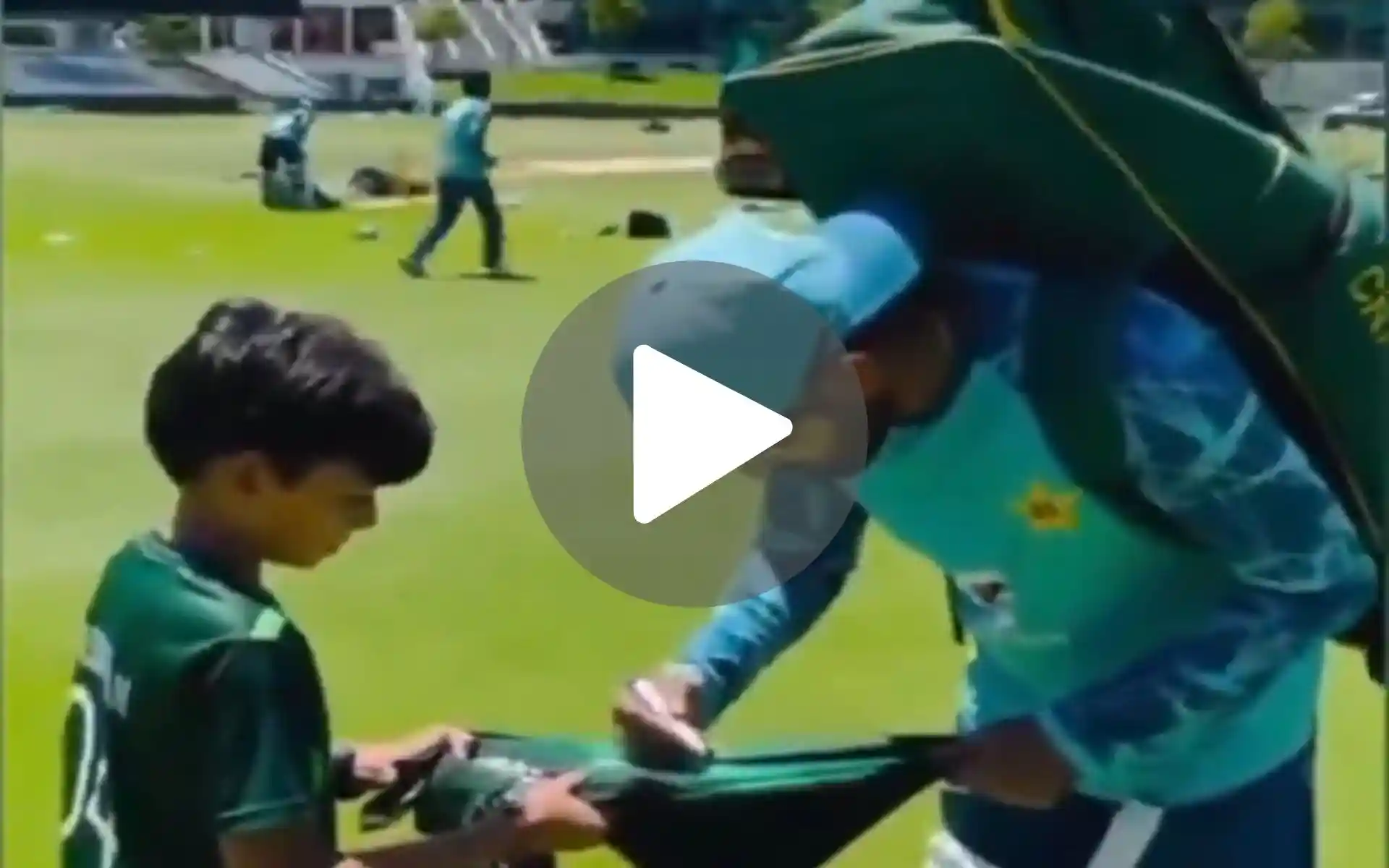 [Watch] Babar Azam's Cute Gesture For A Little Fan Before Second Test Against South Africa