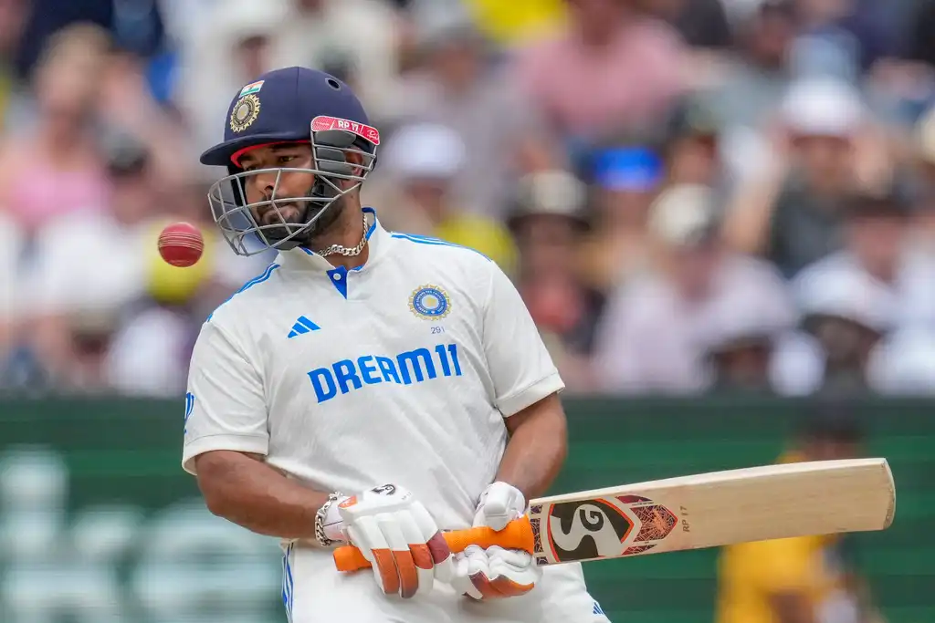 Rishabh Pant in action on Day 1 (Source: AP Photos)