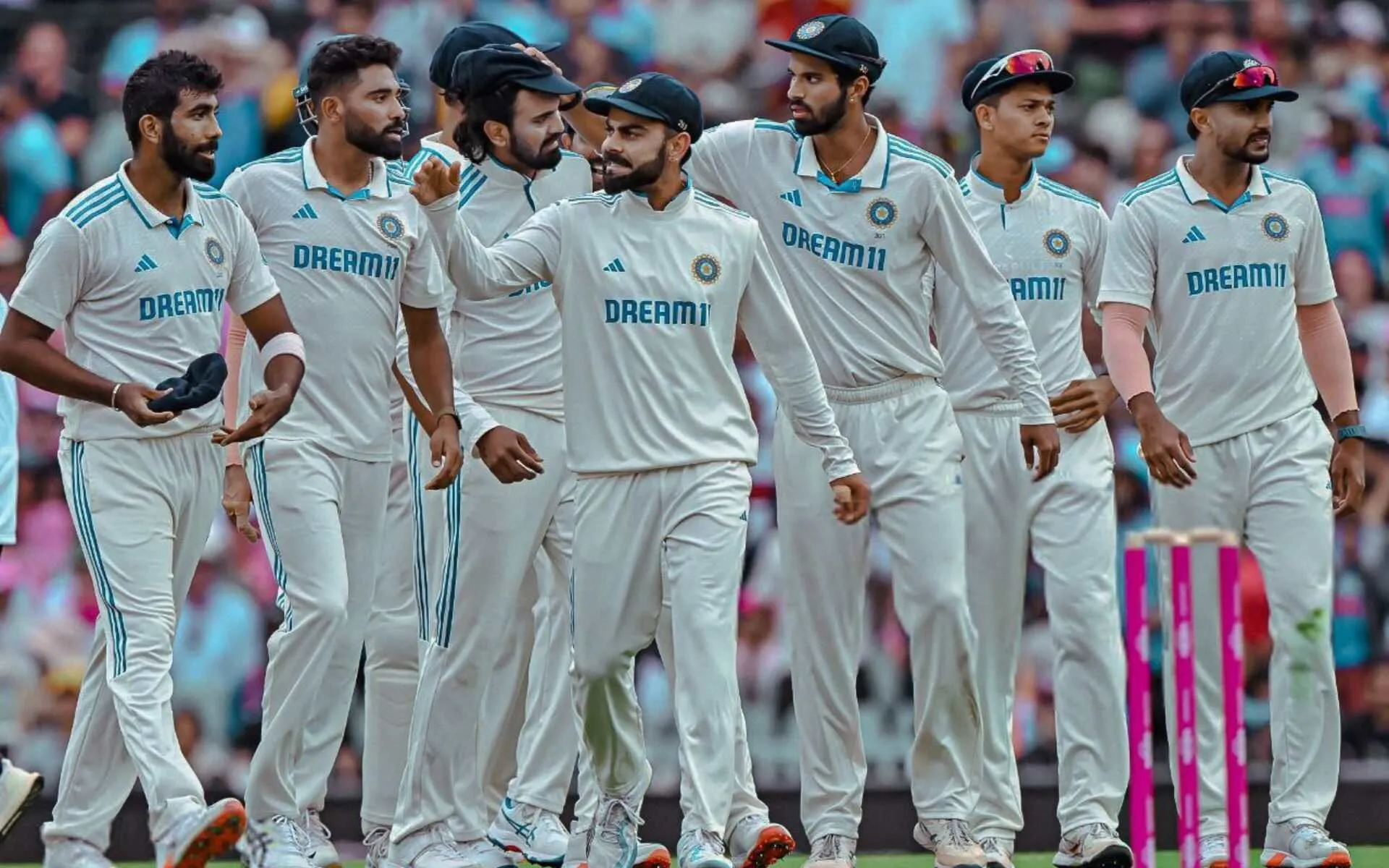 India vs Australia (Source: @Tashere/x.com)