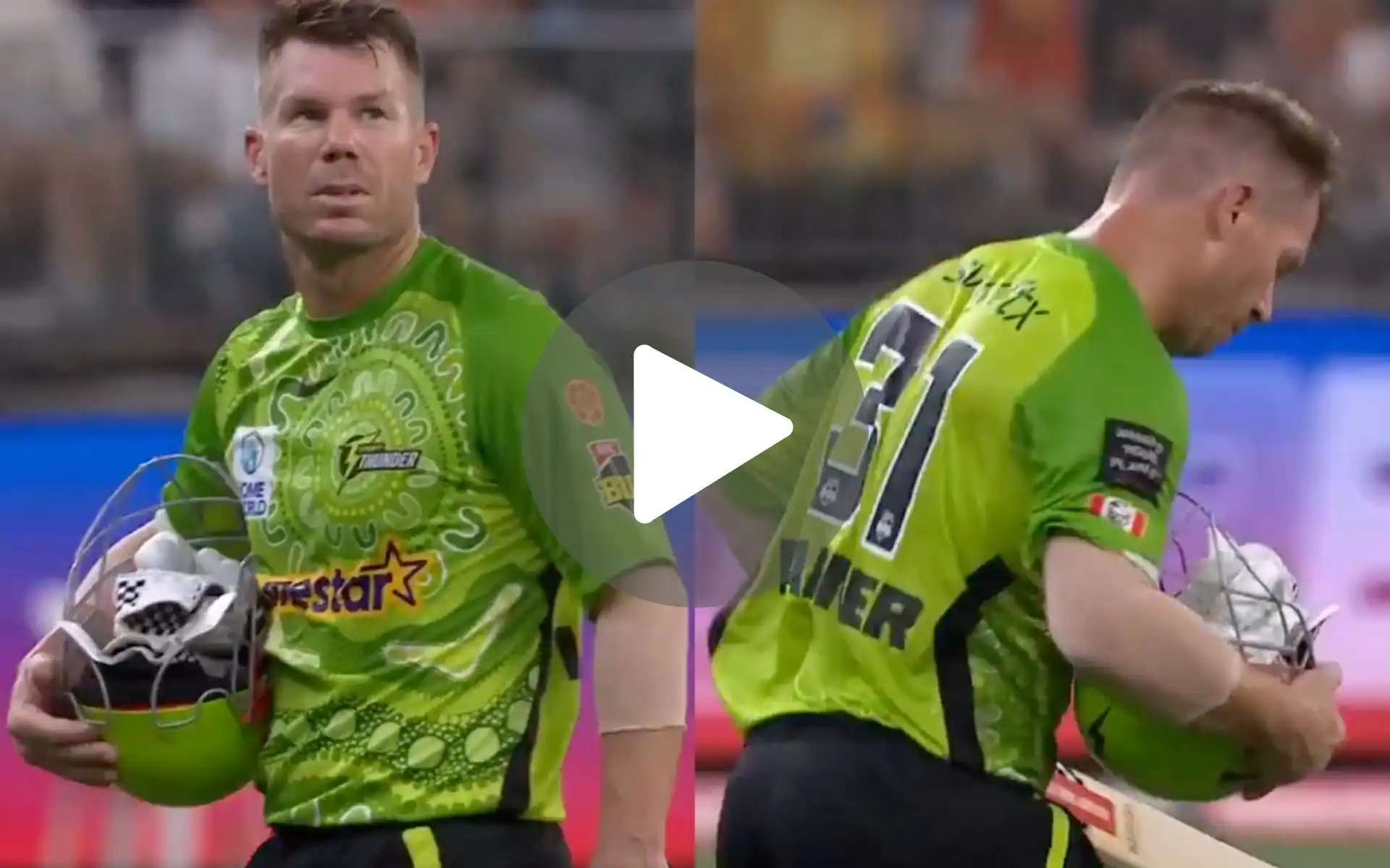 [Watch] David Warner Embarrasses Himself As He Walks Off The Field ...
