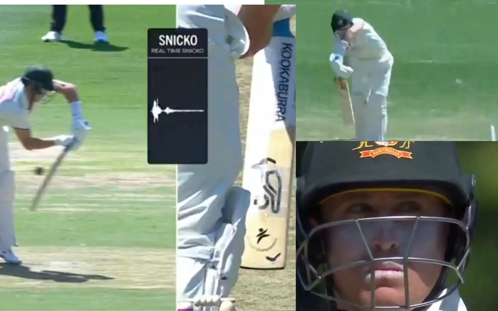Marnus Labuschagne decided to stay on the crease even after getting a definite edge against Bumrah in SCG Test [Source: @cricketcomau/x.com]