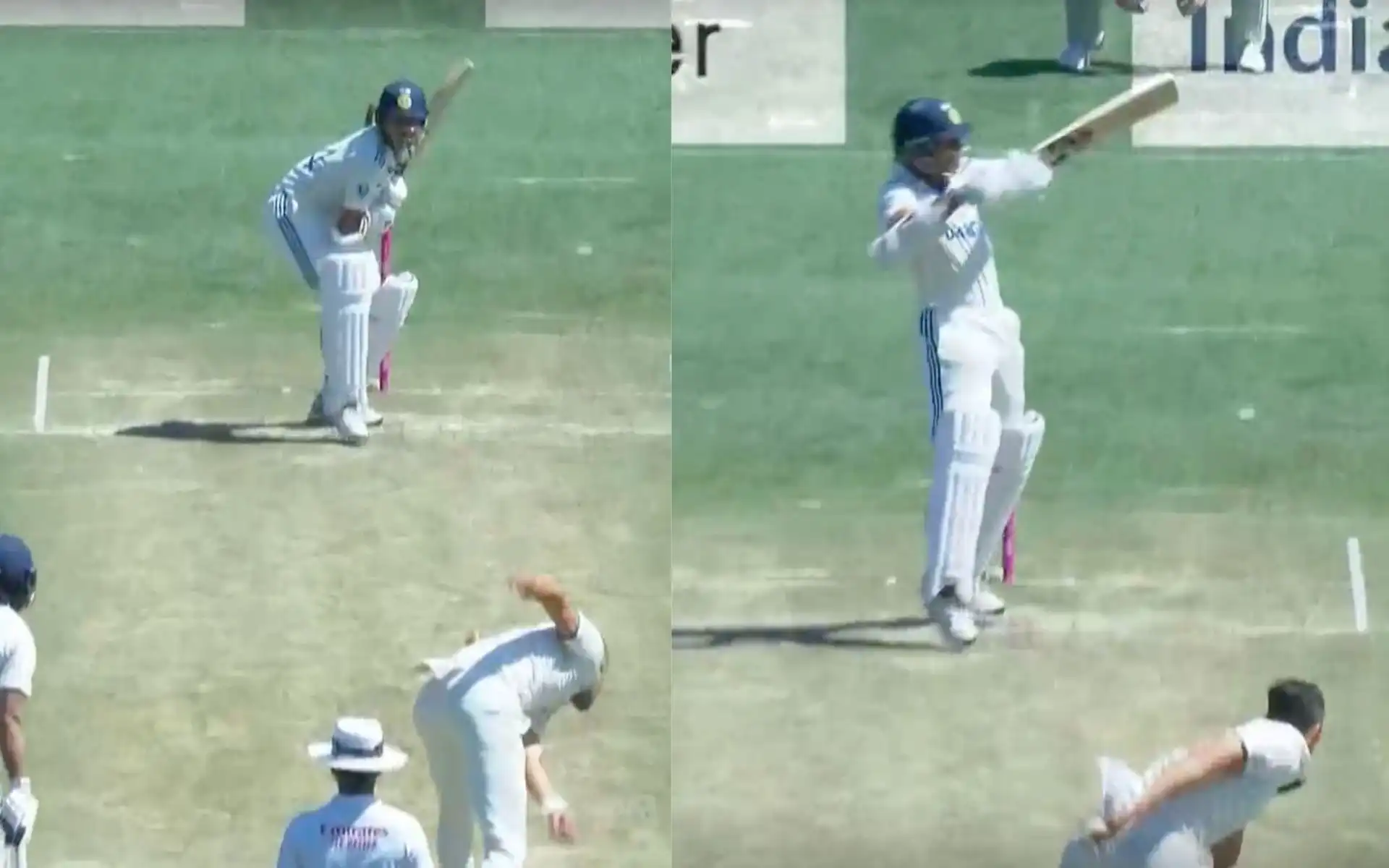 Yashasvi Jaiswal goes wild against Mitchell Starc [Source: @StarSportsIndia/X.com]