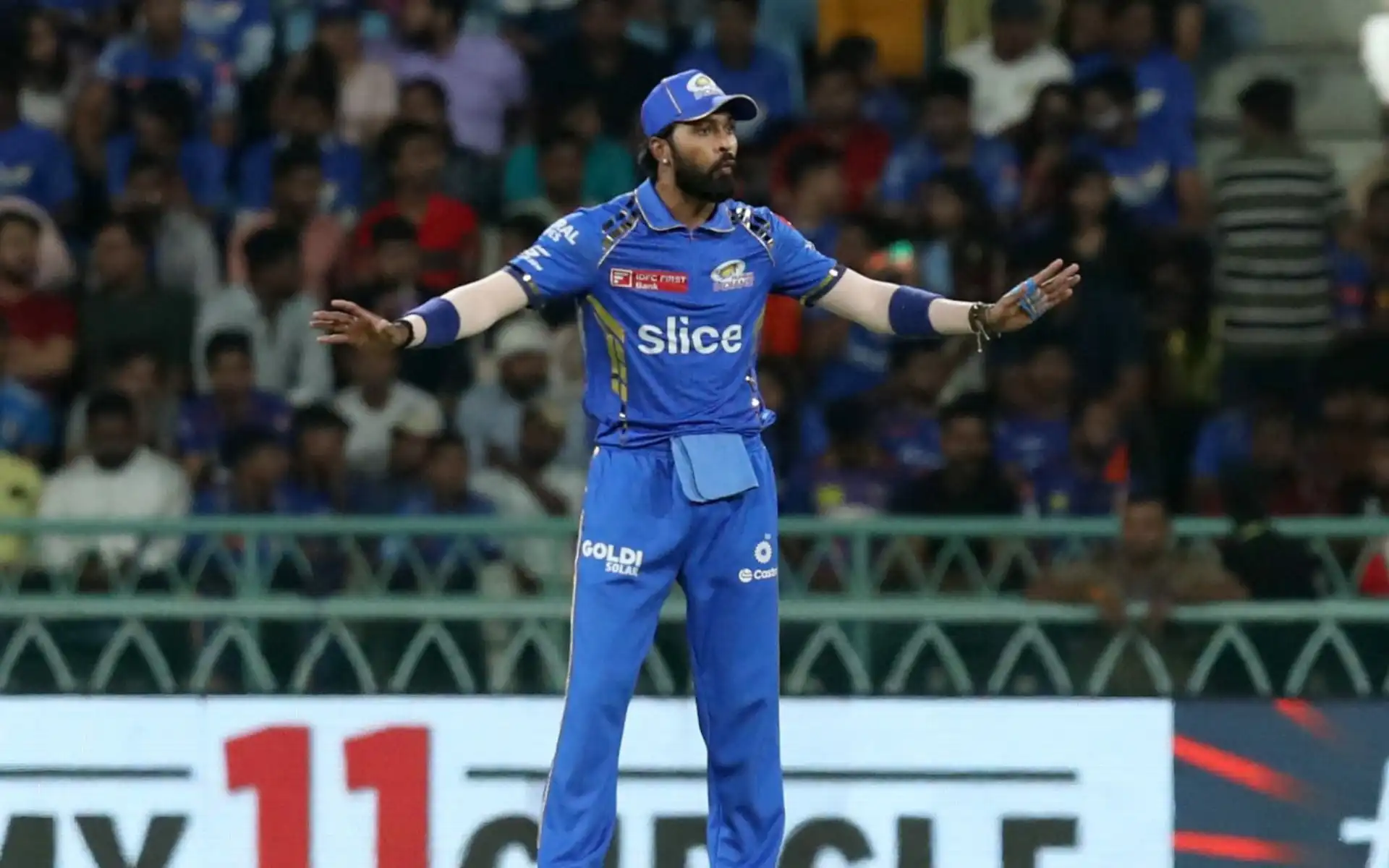Hardik Pandya for MI [Source: @weRcricket/x.com]