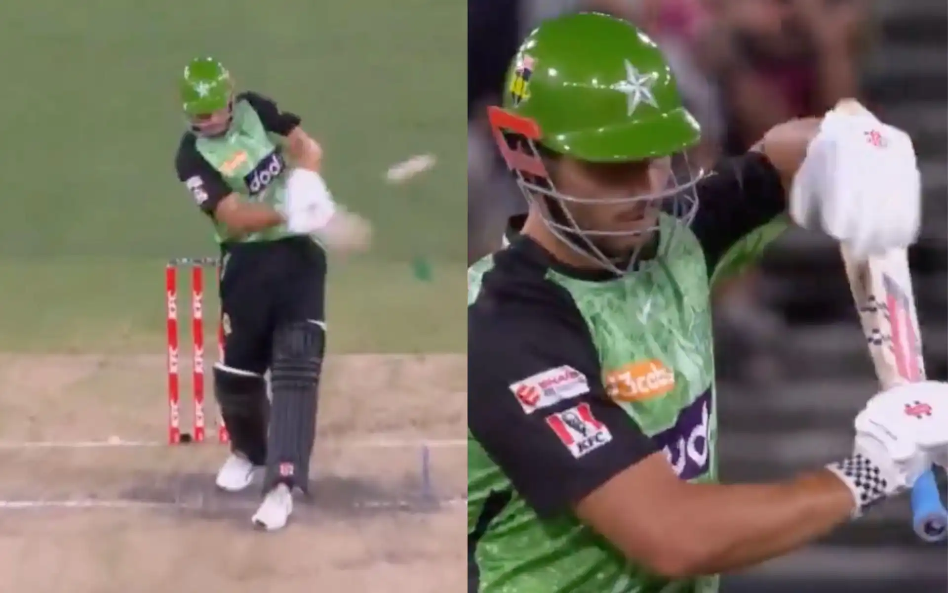 Marcus Stoinis' wicket in BBL (Source:@BBL/X.com)