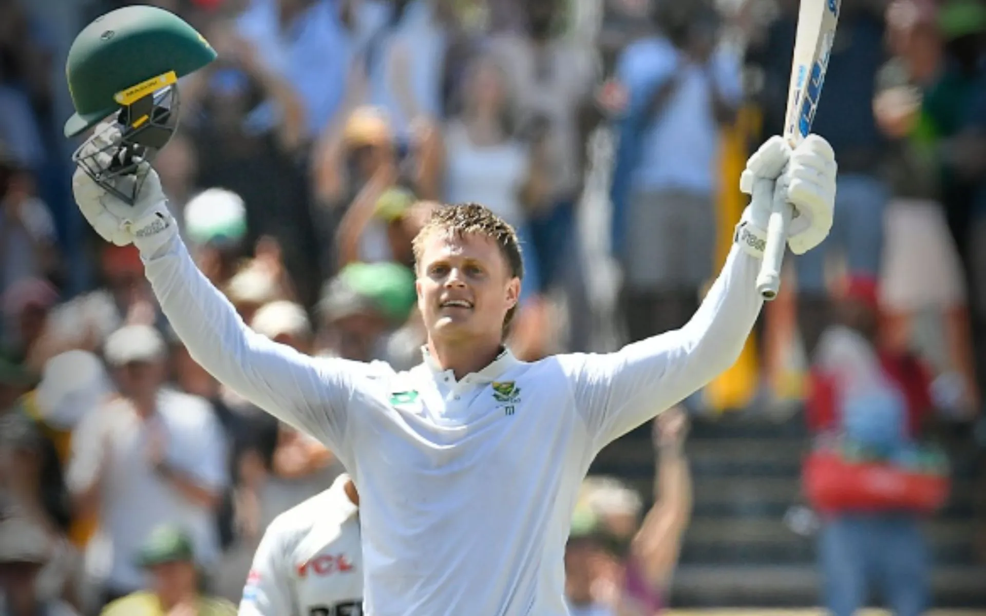 Ryan Rickelton scored a terrific double hundred in SA vs PAK 2nd Test [Source: @robertmarawa/x.com]