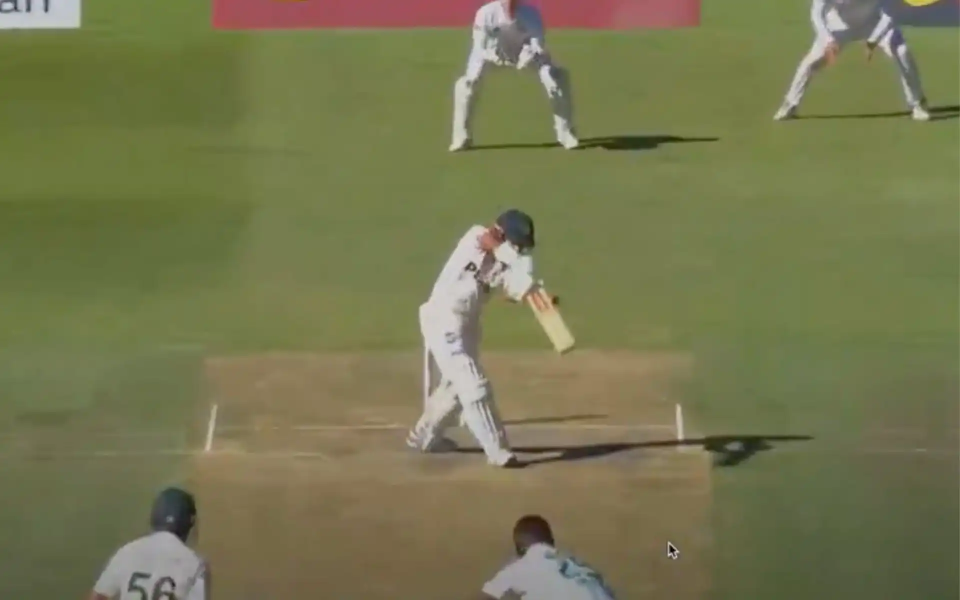 Saud Shakeel's wicket in 2nd Test (Source:@21OneTwo23/X.com)
