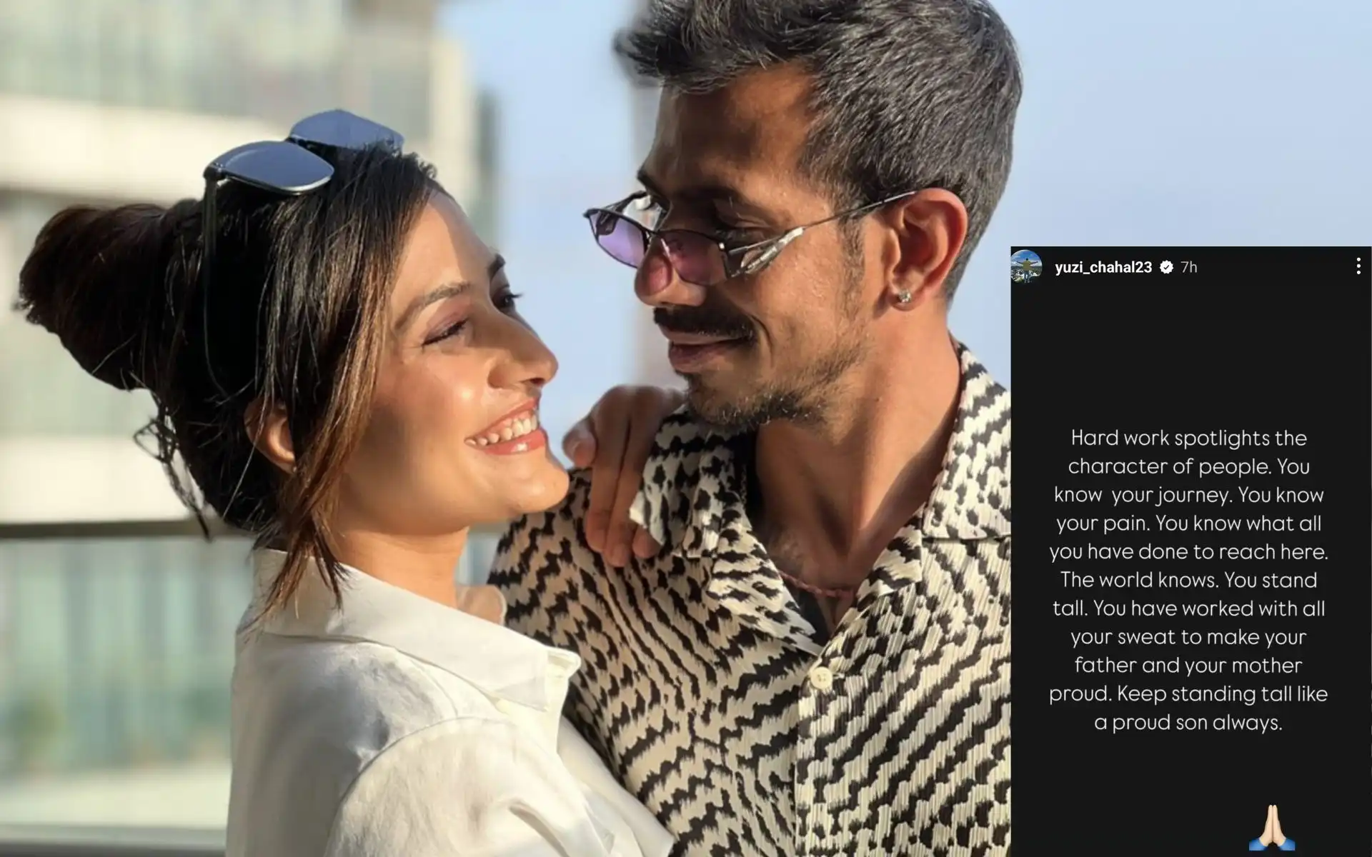 Yuzvendra Chahal post Instagram story amid divorce rumours [Source: @shiva45Ro/X.com]