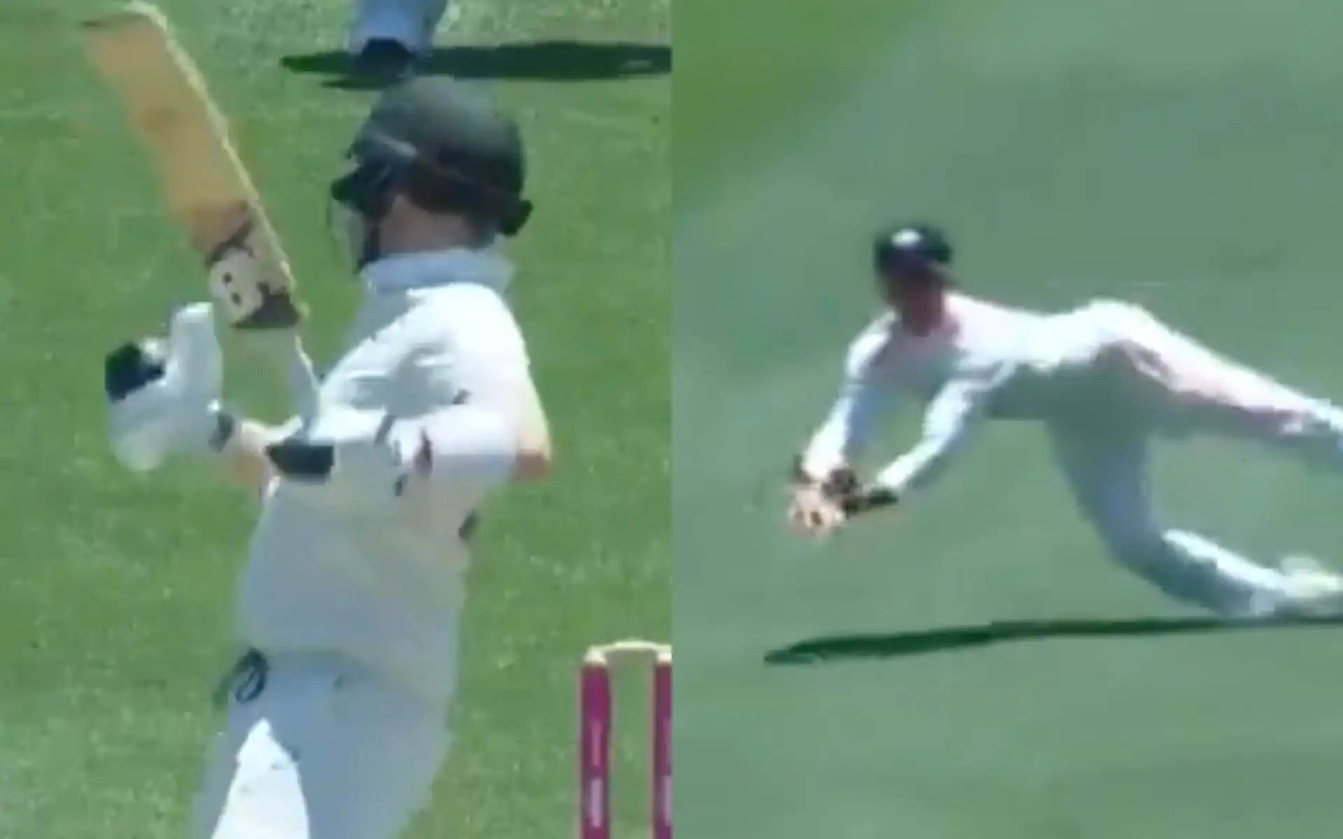 Steve Smith's wicket (Source:@cricketcomau/X.com)