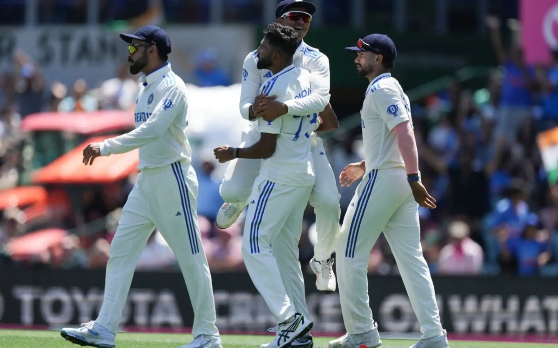 Indian team in BGT (Source: AP Photos)