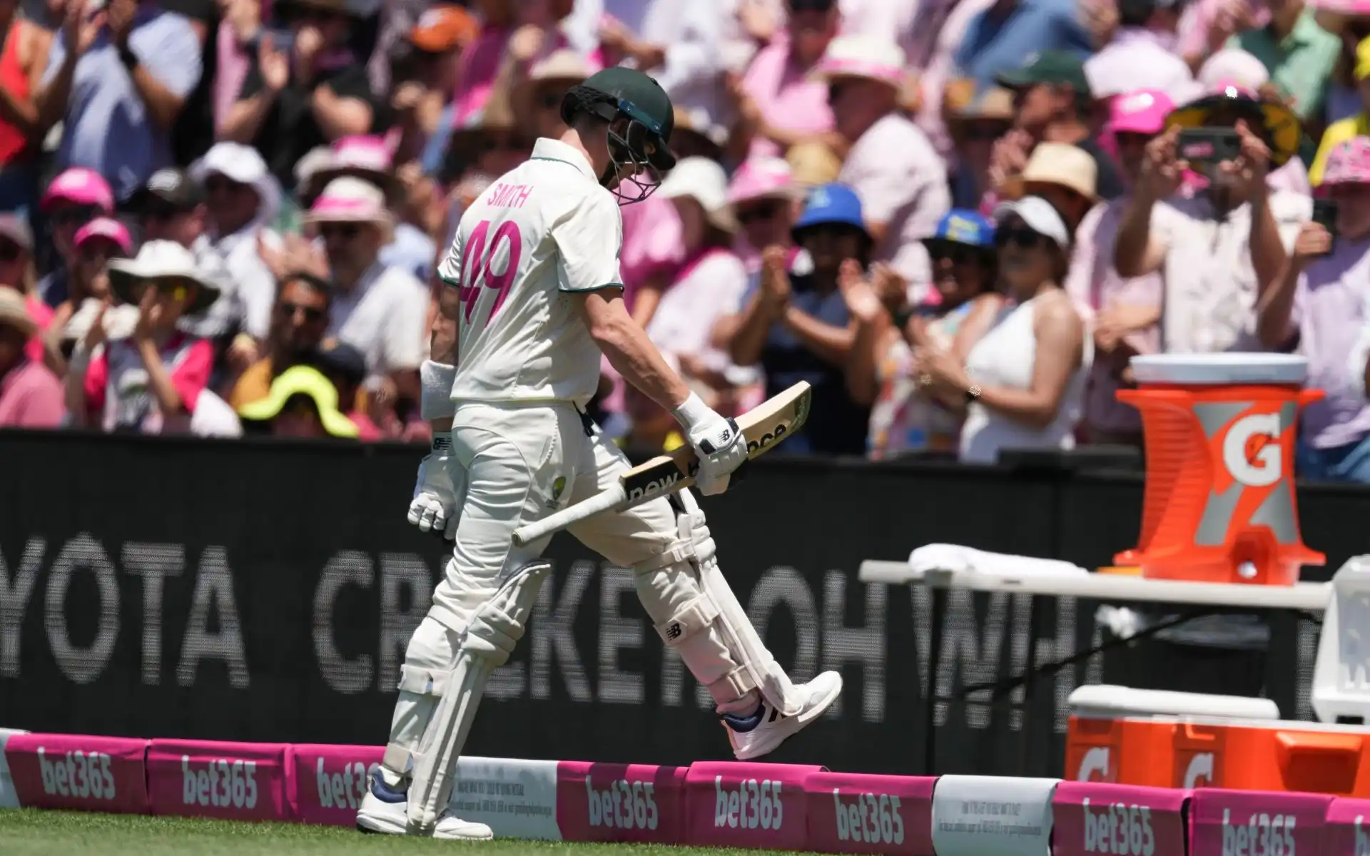 Steve Smith's Dismissal Moment (Source: AP Photos)