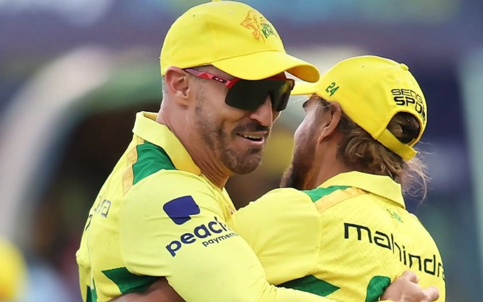 Faf du Plessis and Imran Tahir For JSK [Source: @JSKSA20/x.com]